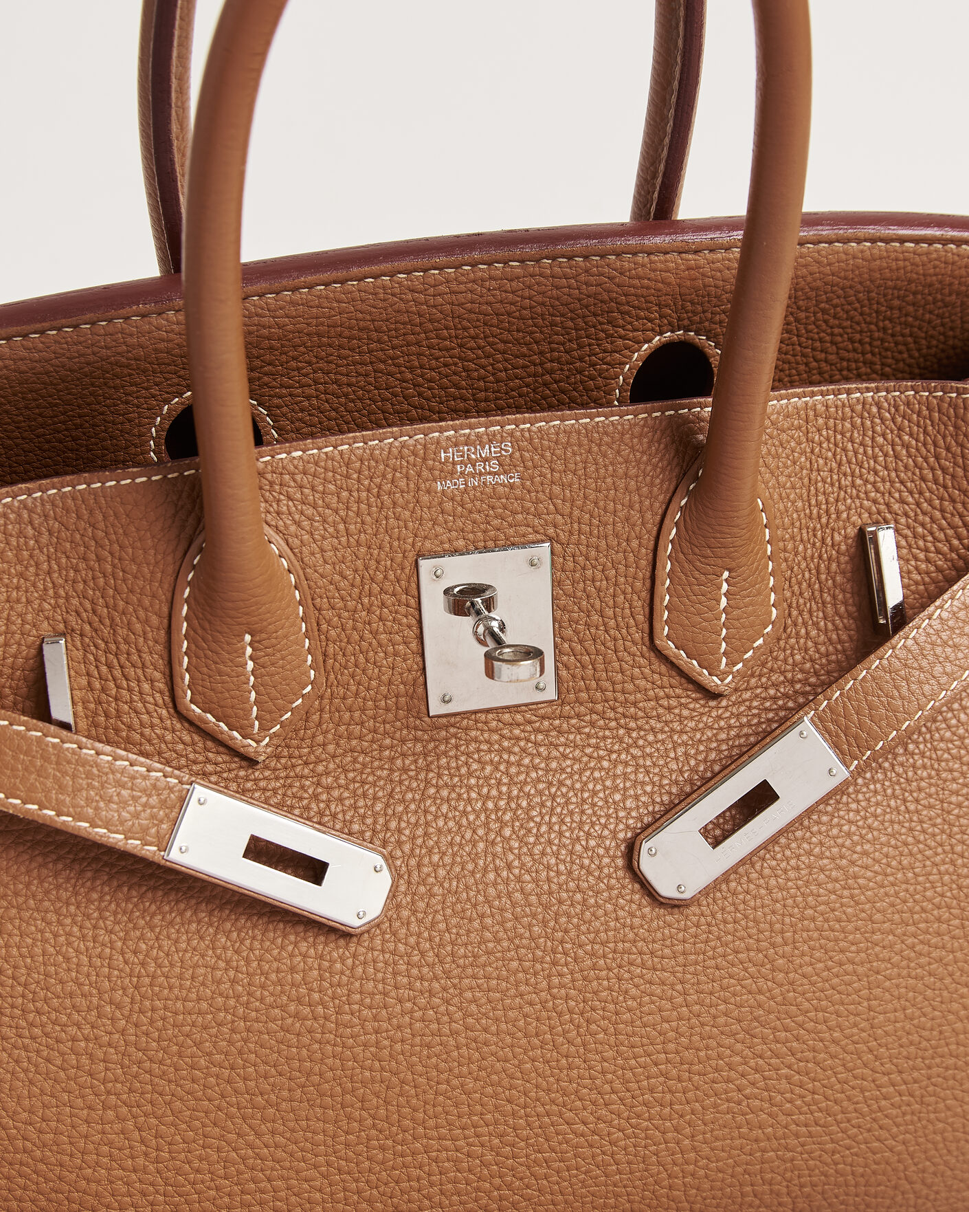 Herren | Pre-Owned & Vintage Bags | Hermès Pre-Owned | Birkin 30 Togo Leather Gold