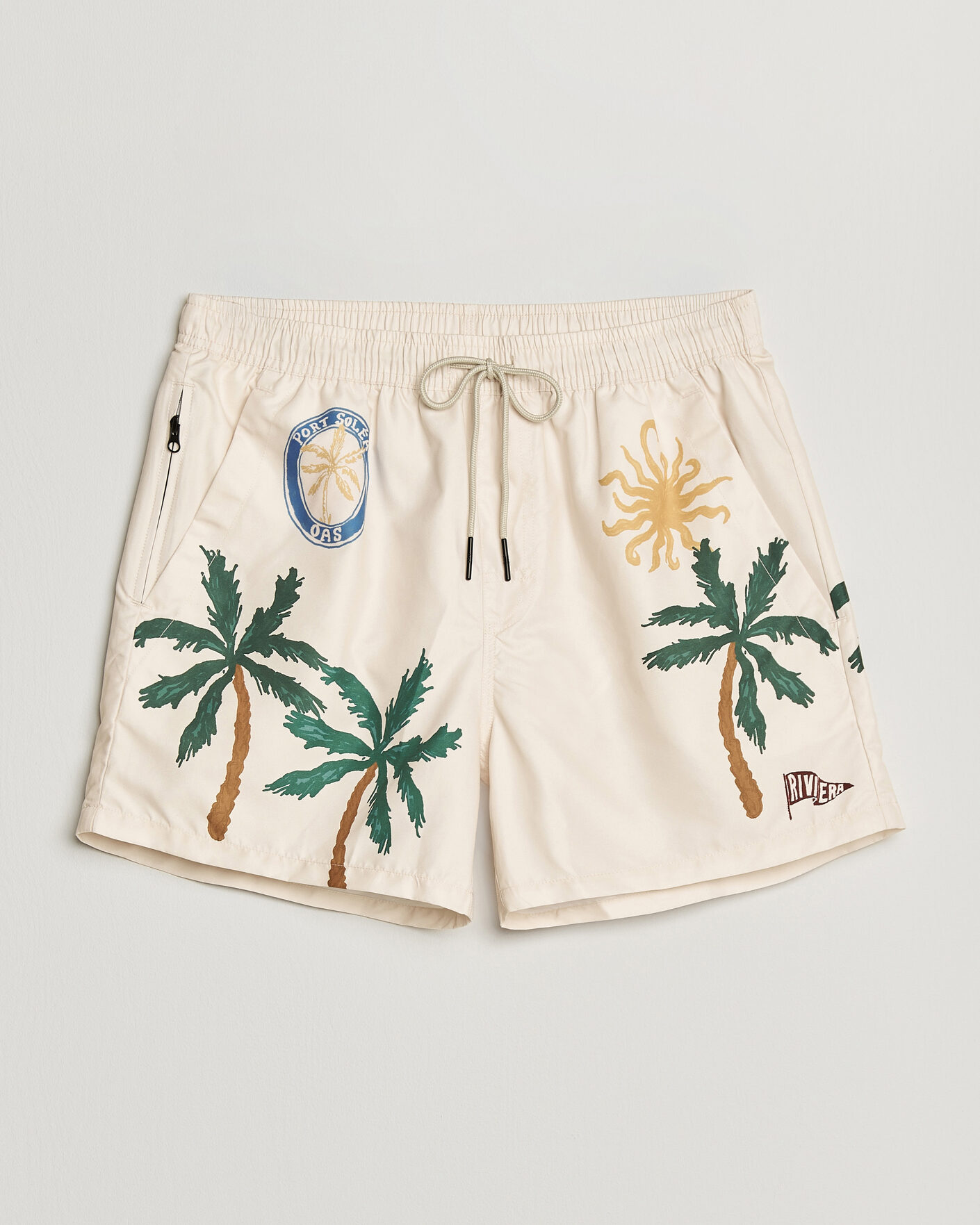 Herren | Badehosen | OAS | Granada Striped Swimshorts Multi