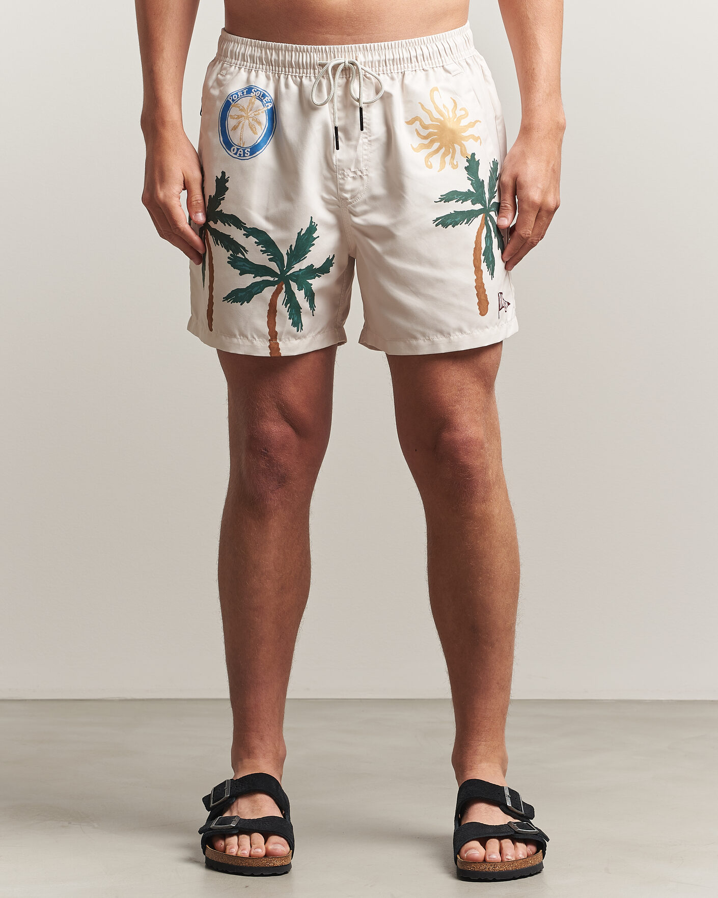 Herren | Badehosen | OAS | Granada Striped Swimshorts Multi