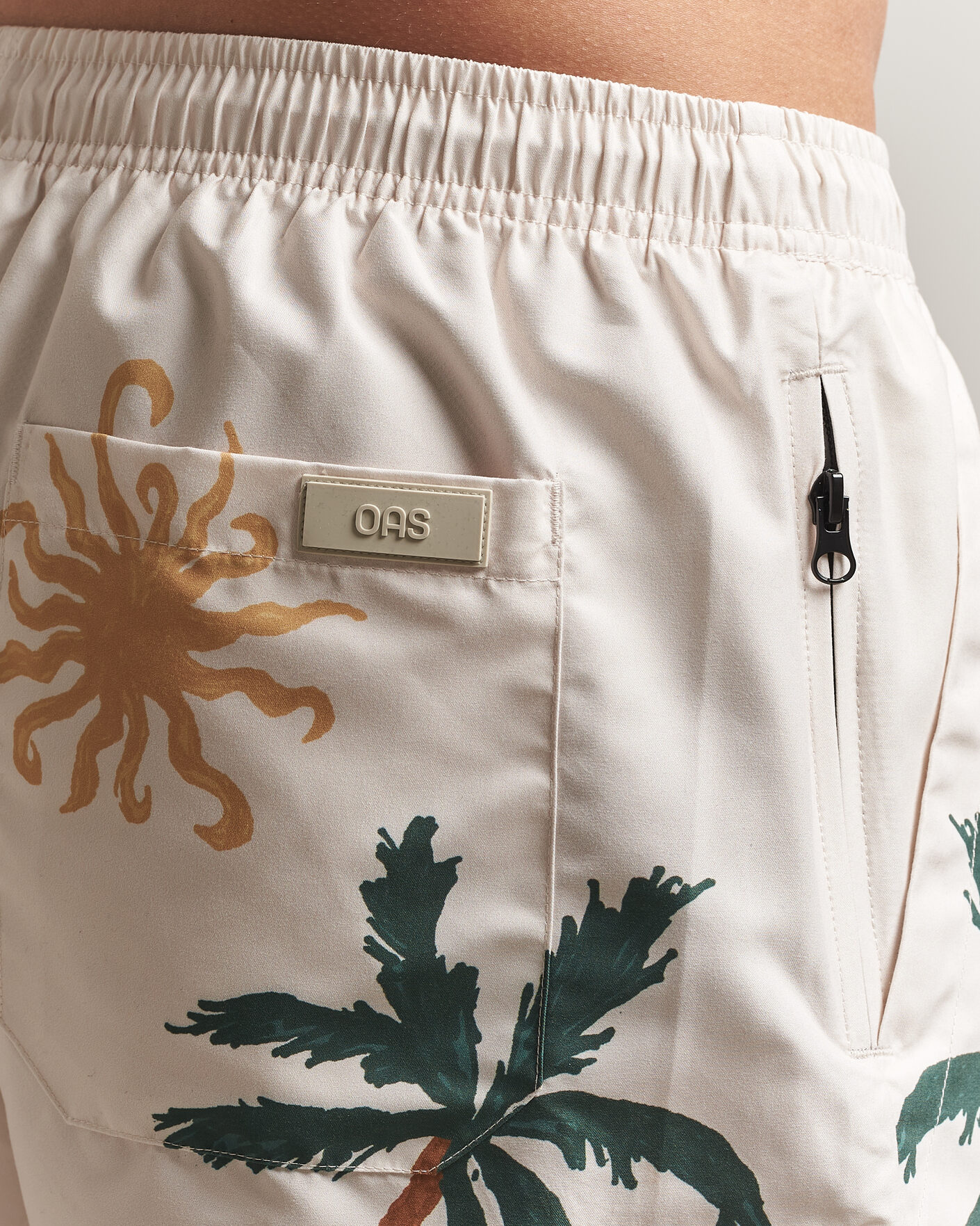 Herren | Badehosen | OAS | Printed Swimshorts Multi