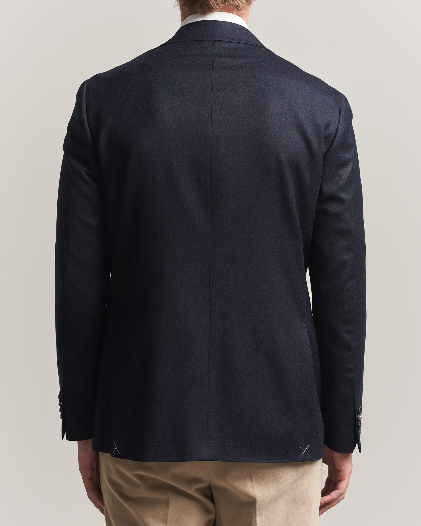 Herren | Sakkos | Canali | Kei Impeccabile Flannel Blazer Navy