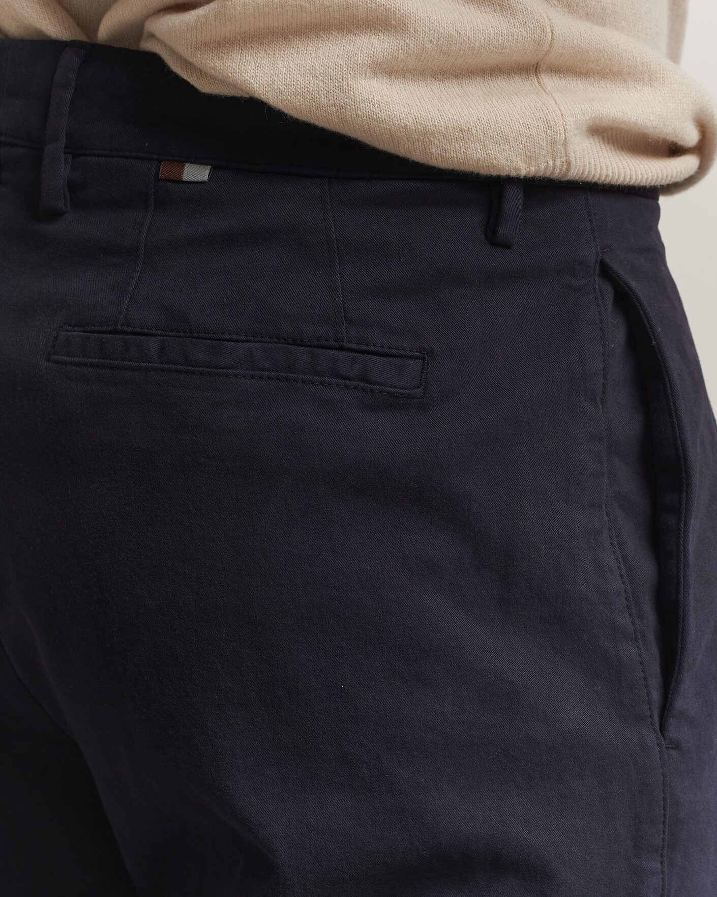 Herren | Hosen | Canali | Cotton/Cashmere Chinos Navy
