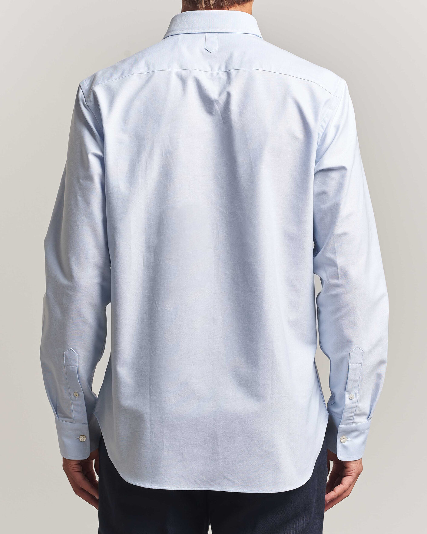 Herren | Hemden | Canali | Oxford Button Down Shirt Light Blue