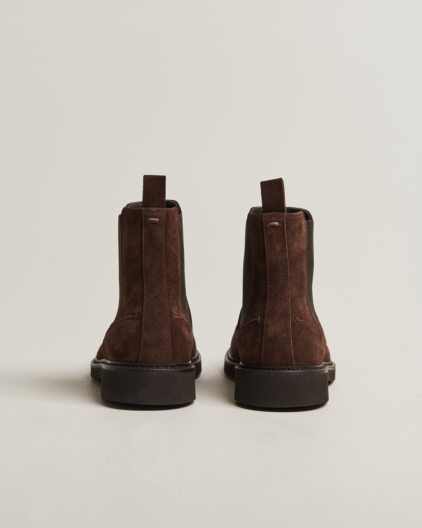Herren | Boots | Canali | Chelsea Boots Dark Brown Suede