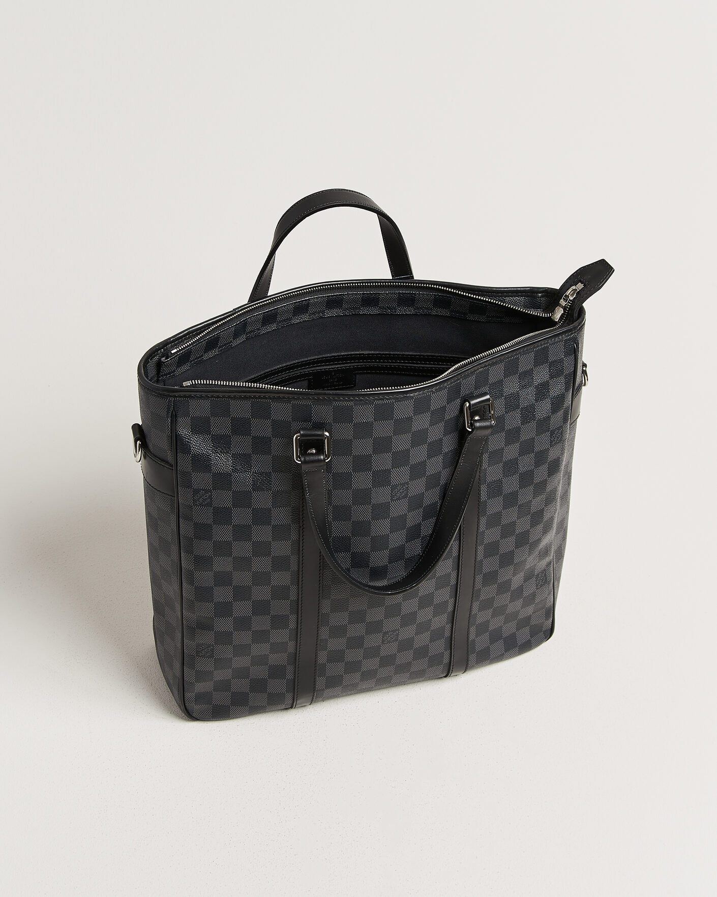 Herren | Pre-Owned & Vintage Bags | Louis Vuitton Pre-Owned | Tadao Tote Bag Damier Graphite