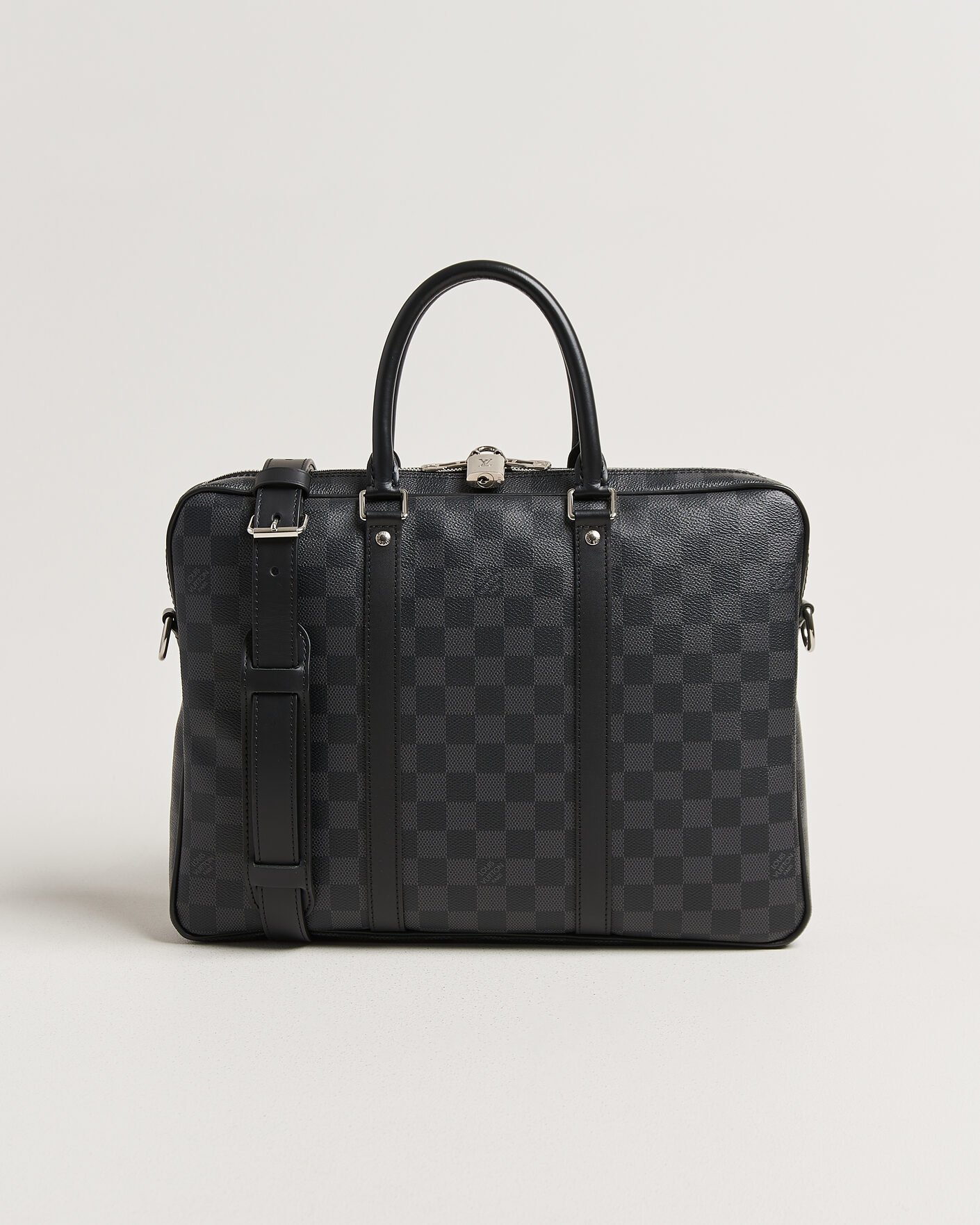 Herren | Pre-Owned & Vintage Bags | Louis Vuitton Pre-Owned | Porte Documents Damier Graphite