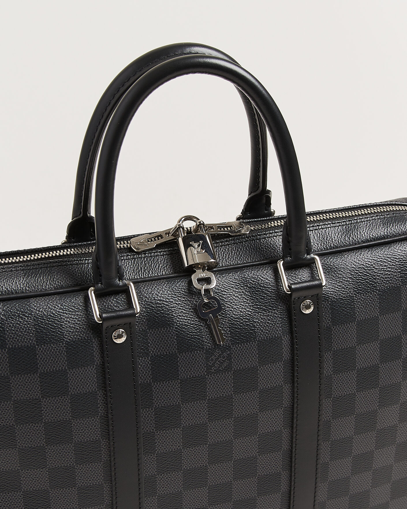 Herren | Louis Vuitton Pre-Owned Porte Documents Damier Graphite | Louis Vuitton Pre-Owned | Porte Documents Damier Graphite
