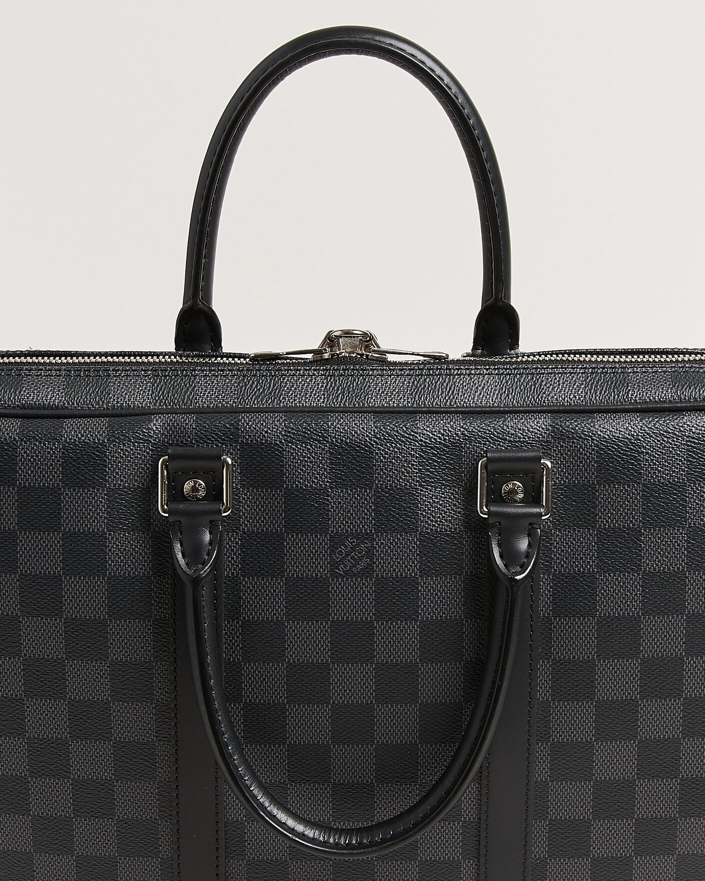 Herren | Pre-Owned & Vintage Bags | Louis Vuitton Pre-Owned | Porte Documents Damier Graphite