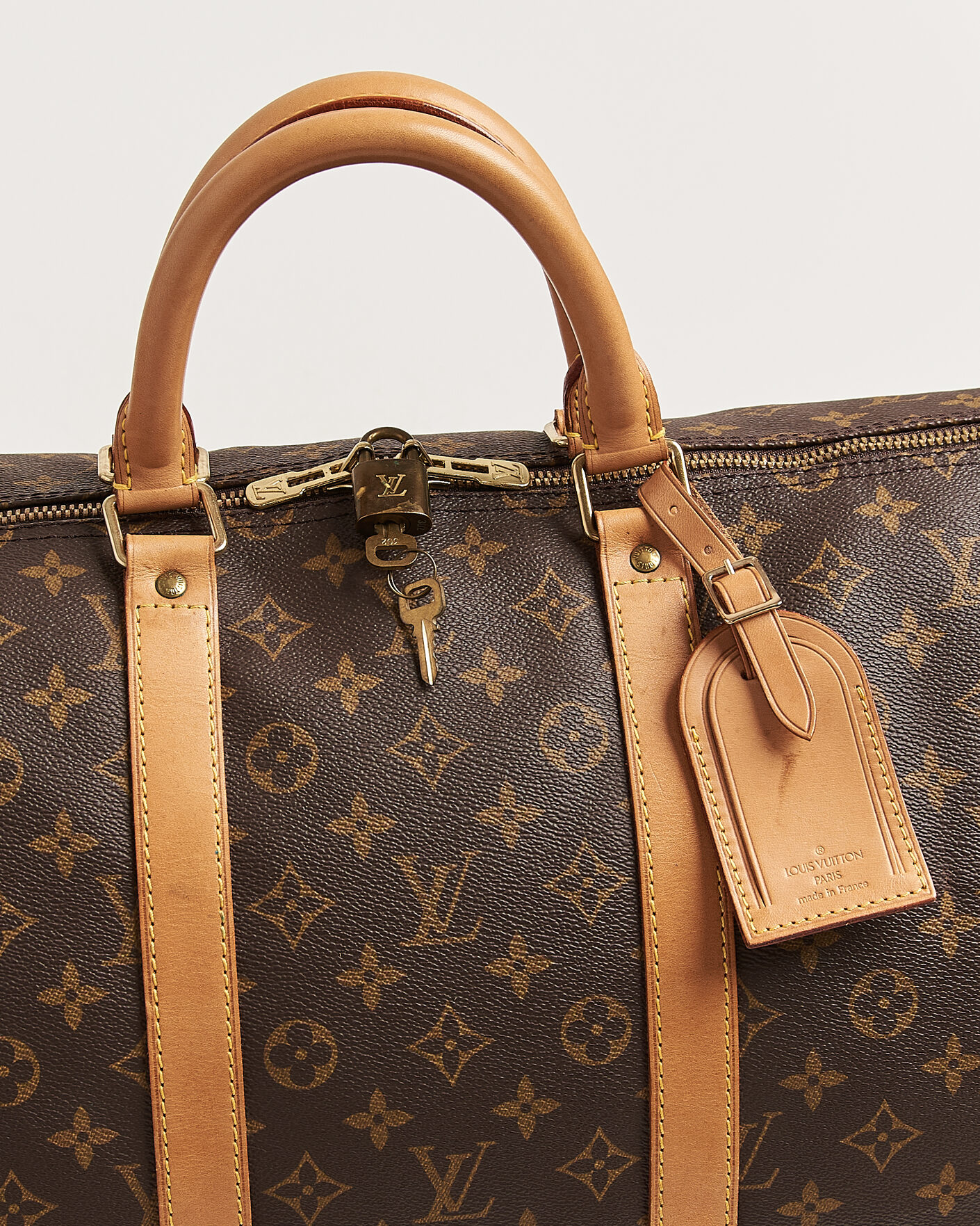 Herren | Pre-Owned & Vintage Bags | Louis Vuitton Pre-Owned | Keepall 55 Bandouliére Monogram