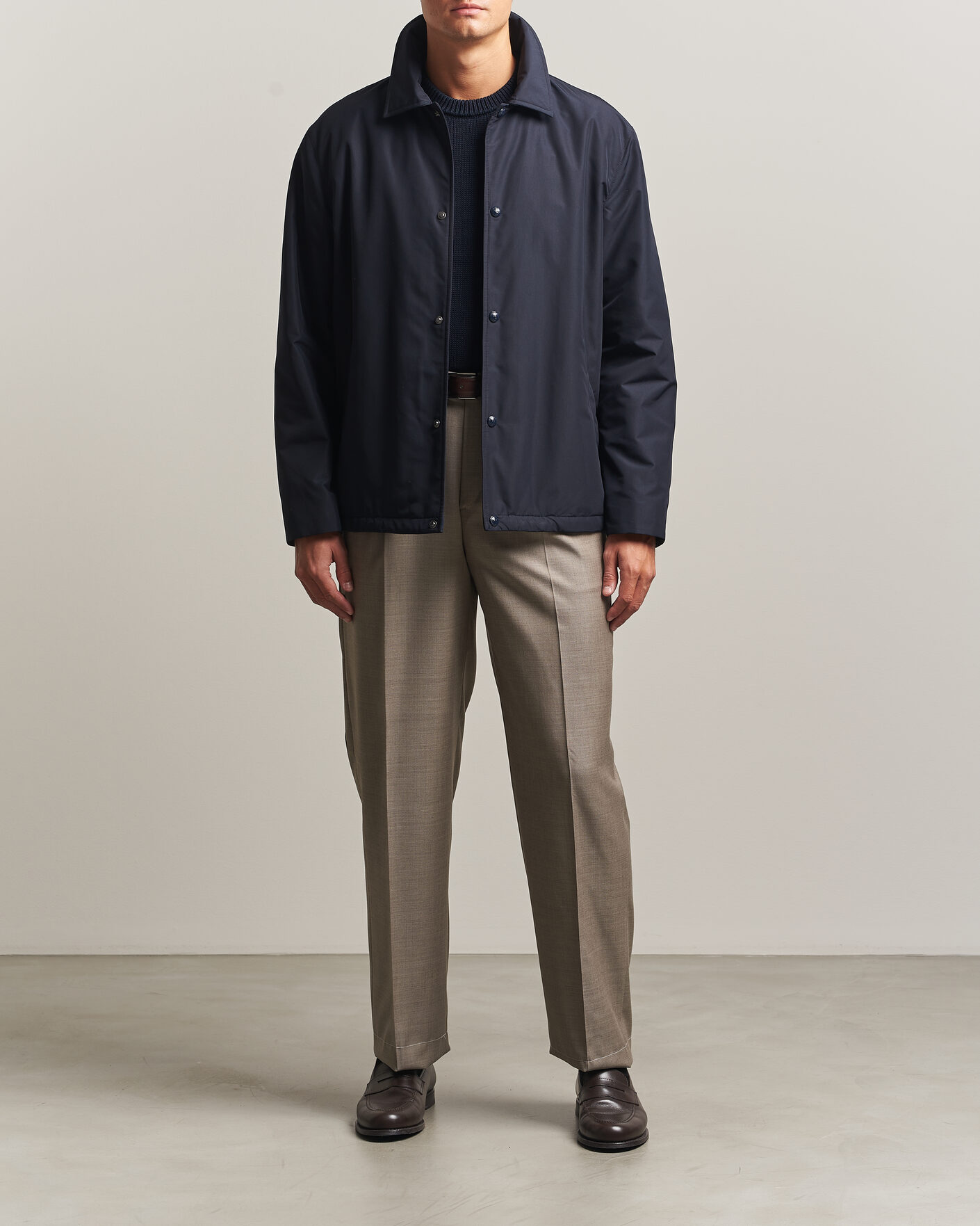 Herren | Jacken | Ralph Lauren Purple Label | Nylon Bomber Jacket Racing Navy