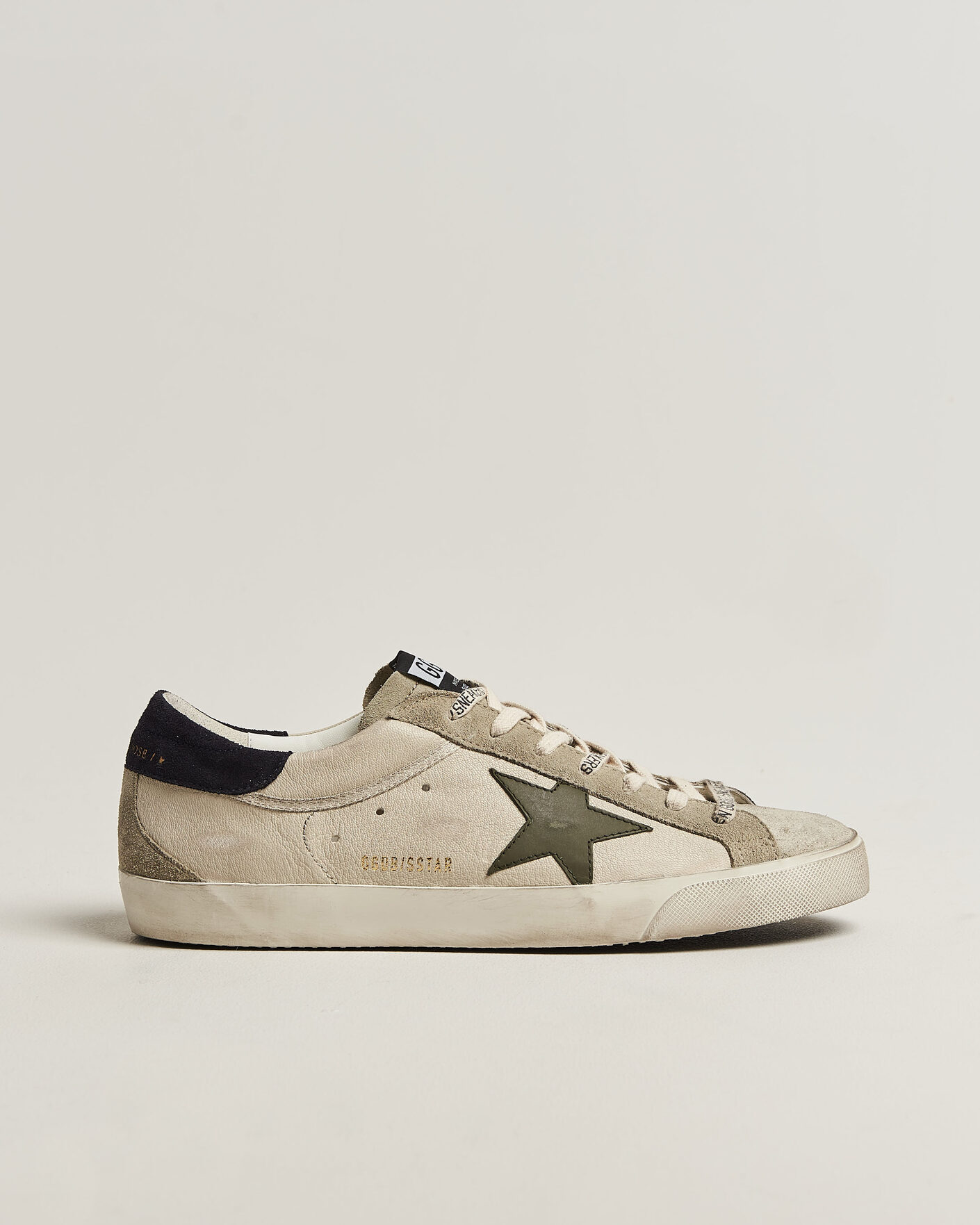 Herren | Sneaker | Golden Goose | Super-Star Sneakers Cream/Grey