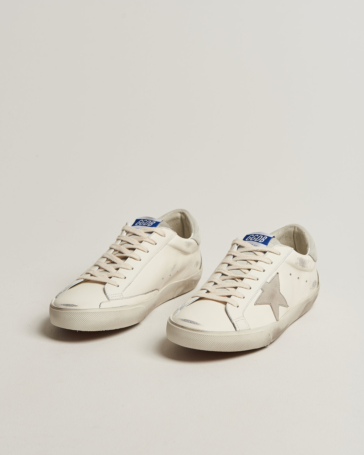 Herren | Sneaker | Golden Goose | Super-Star Sneakers White/Grey