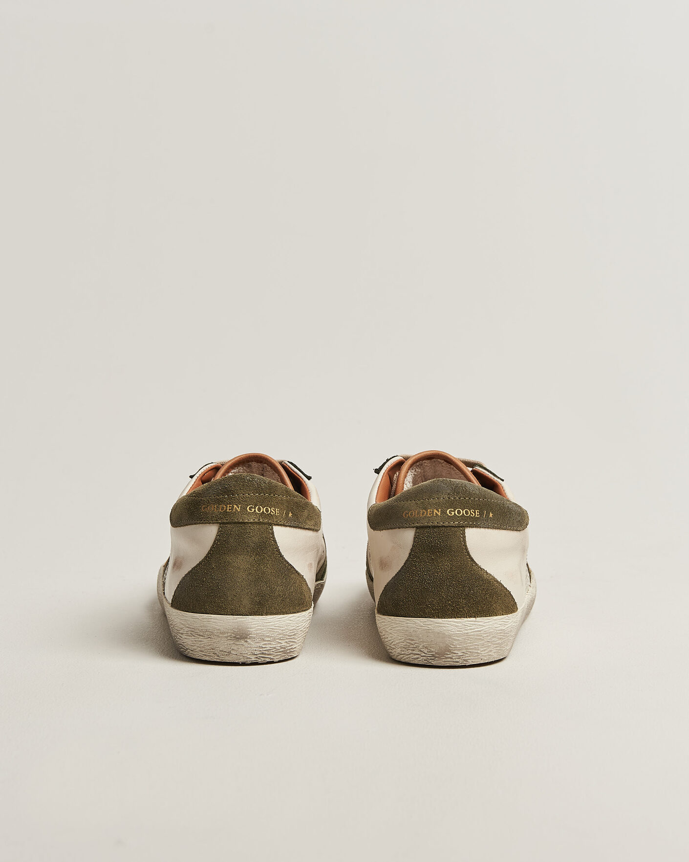 Herren | Sneaker | Golden Goose | Super-Star Sneakers Cream/Olive
