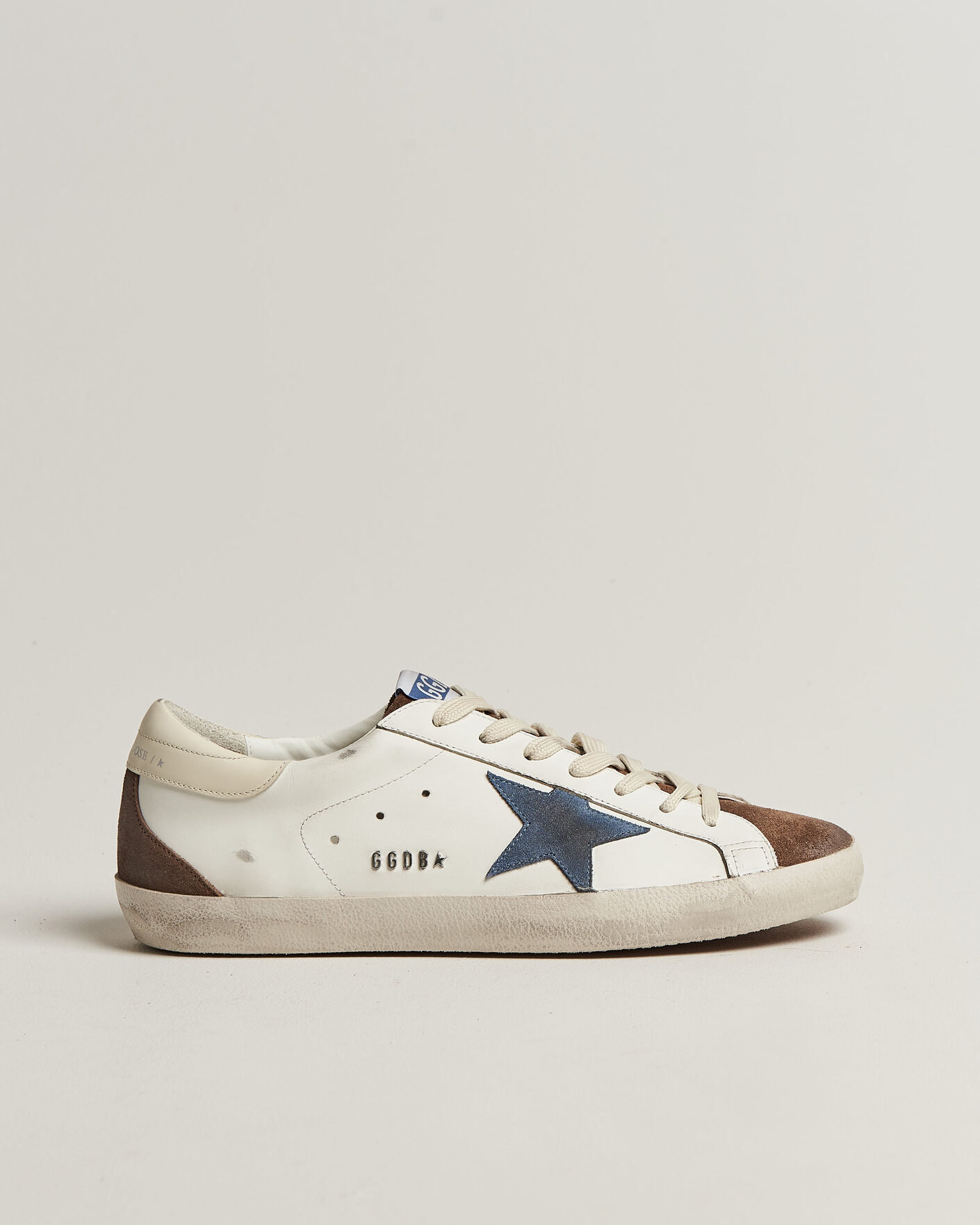Herren | Sneaker | Golden Goose | Super-Star Sneakers White/Denim