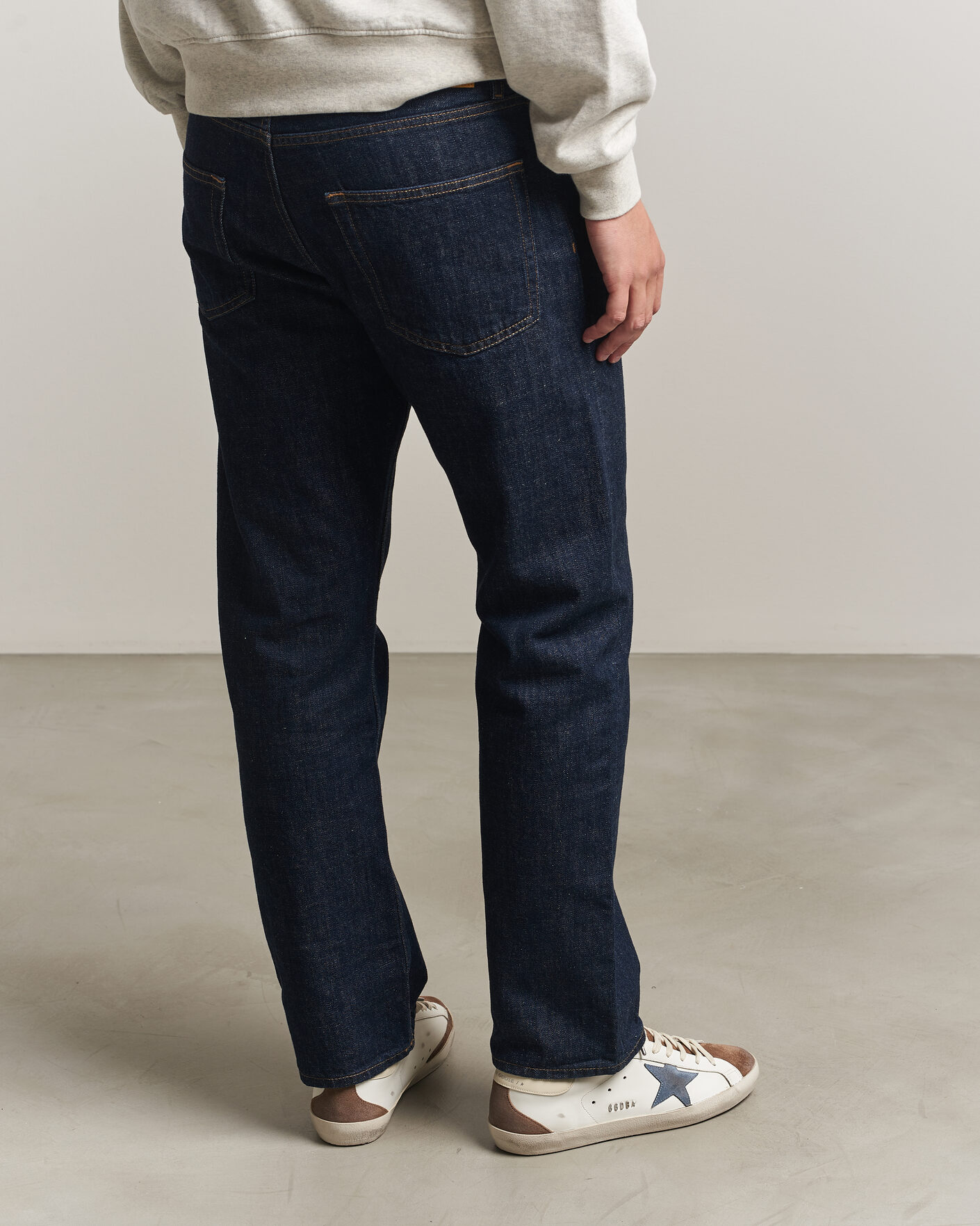 Herren | Sneaker | Golden Goose | Super-Star Sneakers White/Denim