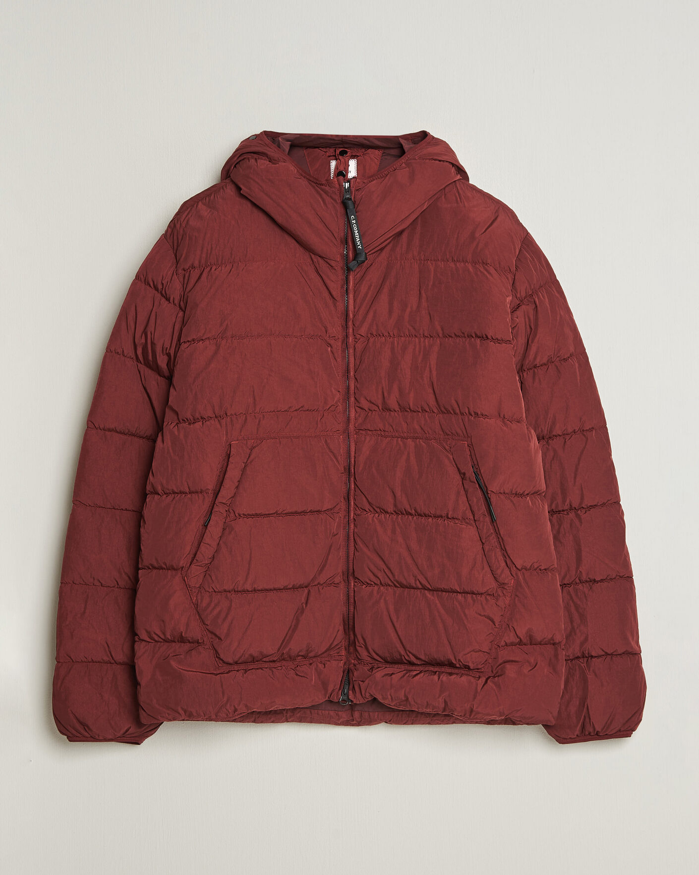 Herren | Jacken | C.P. Company | Chrome-R Goggle Down Jacket Burgundy