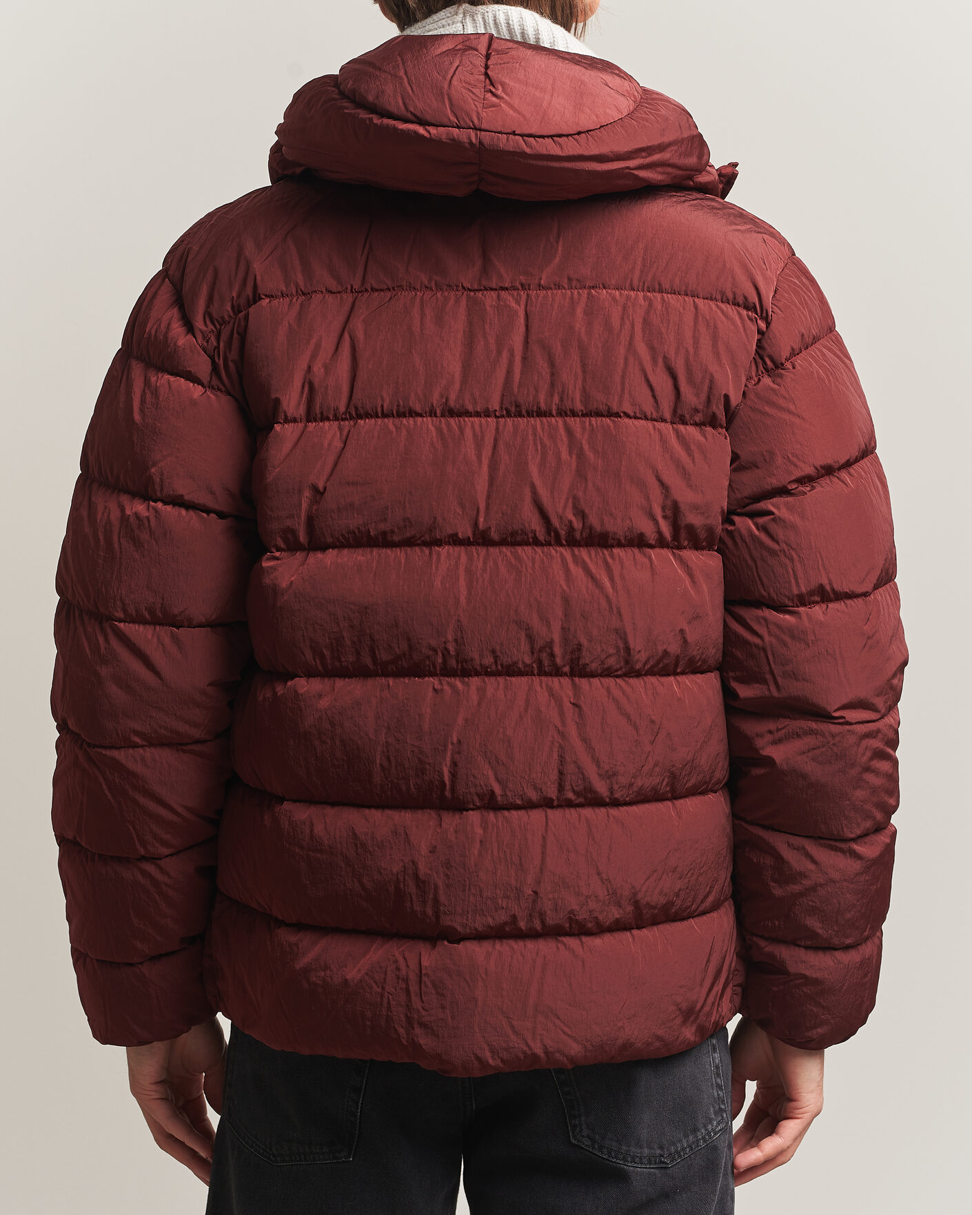 Herren | Jacken | C.P. Company | Chrome-R Goggle Down Jacket Burgundy