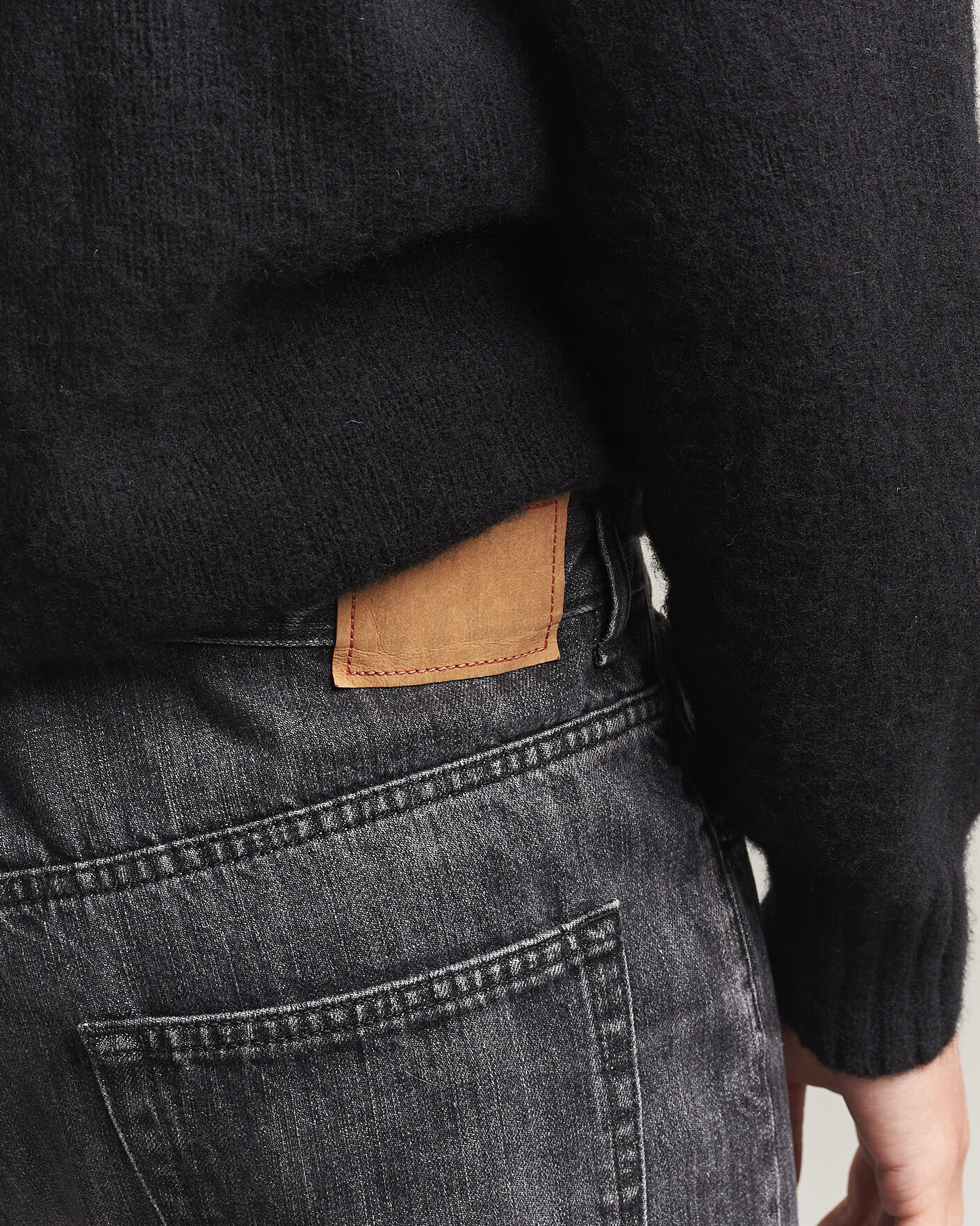 Herren | Hosen | Jeanerica | VM009 Vega Jeans Black Righe