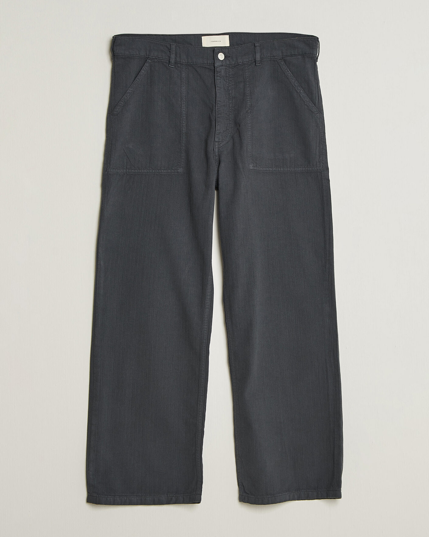Herren | Hosen | Jeanerica | Genua Worker Chino Chevron Anthracite