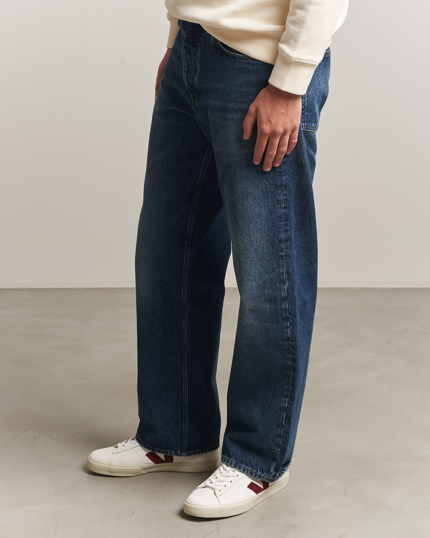 Herren | Sneaker | Veja | Campo Sneaker White/Grenat