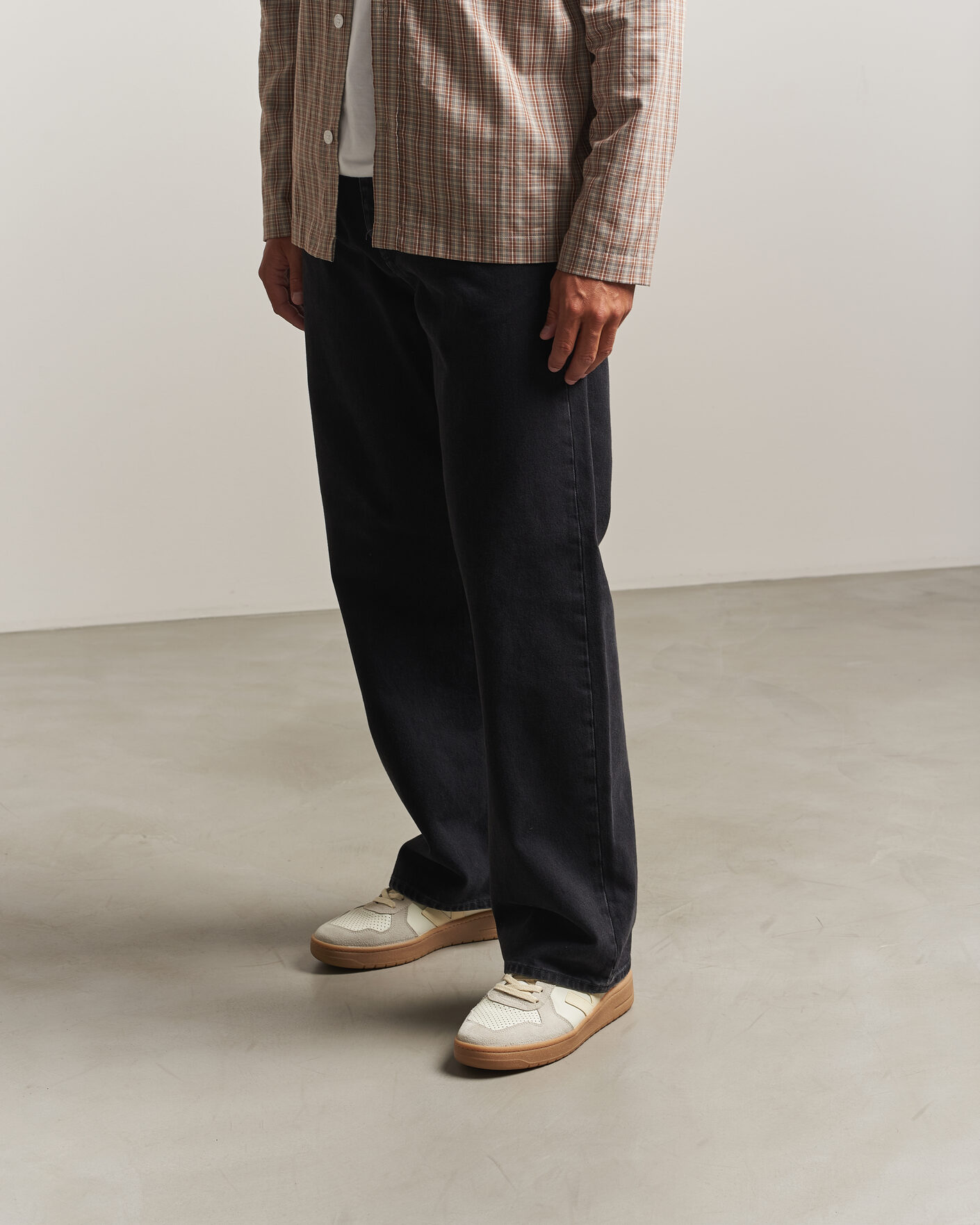 Herren | Sneaker | Veja | V-82 Sneaker Pure Calcaire/Cognac