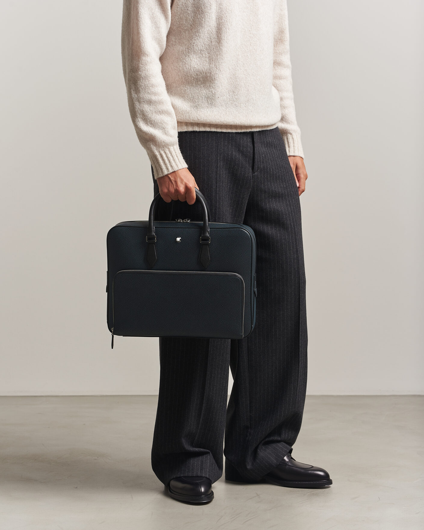 Herren | Taschen | Montblanc | Sartorial Medium Document Case Tweed Blue