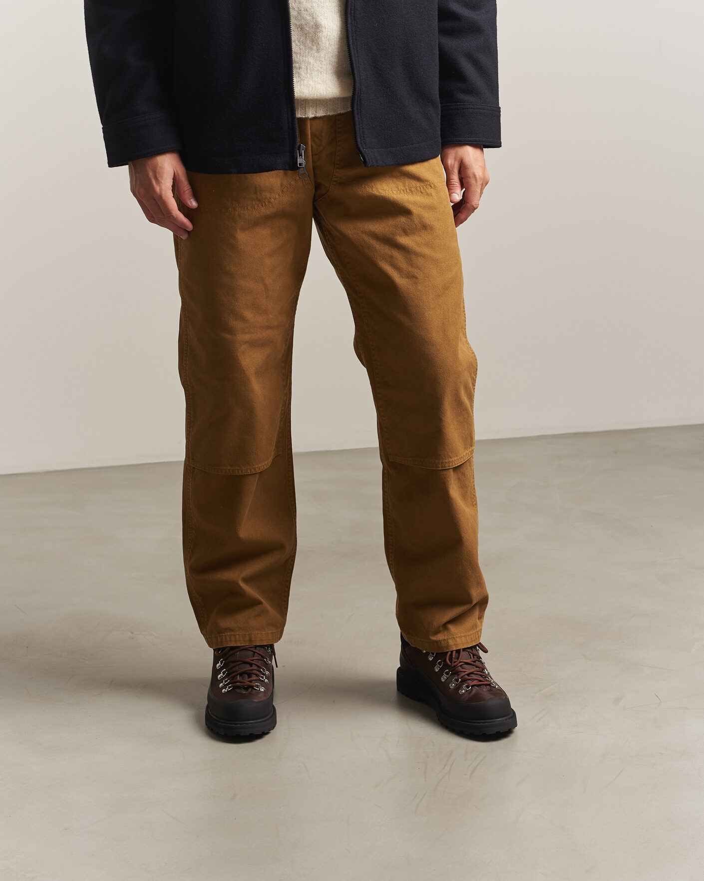 Herren | Boots | Diemme | Roccia Basso Sport Low Boot Mogano Fabric