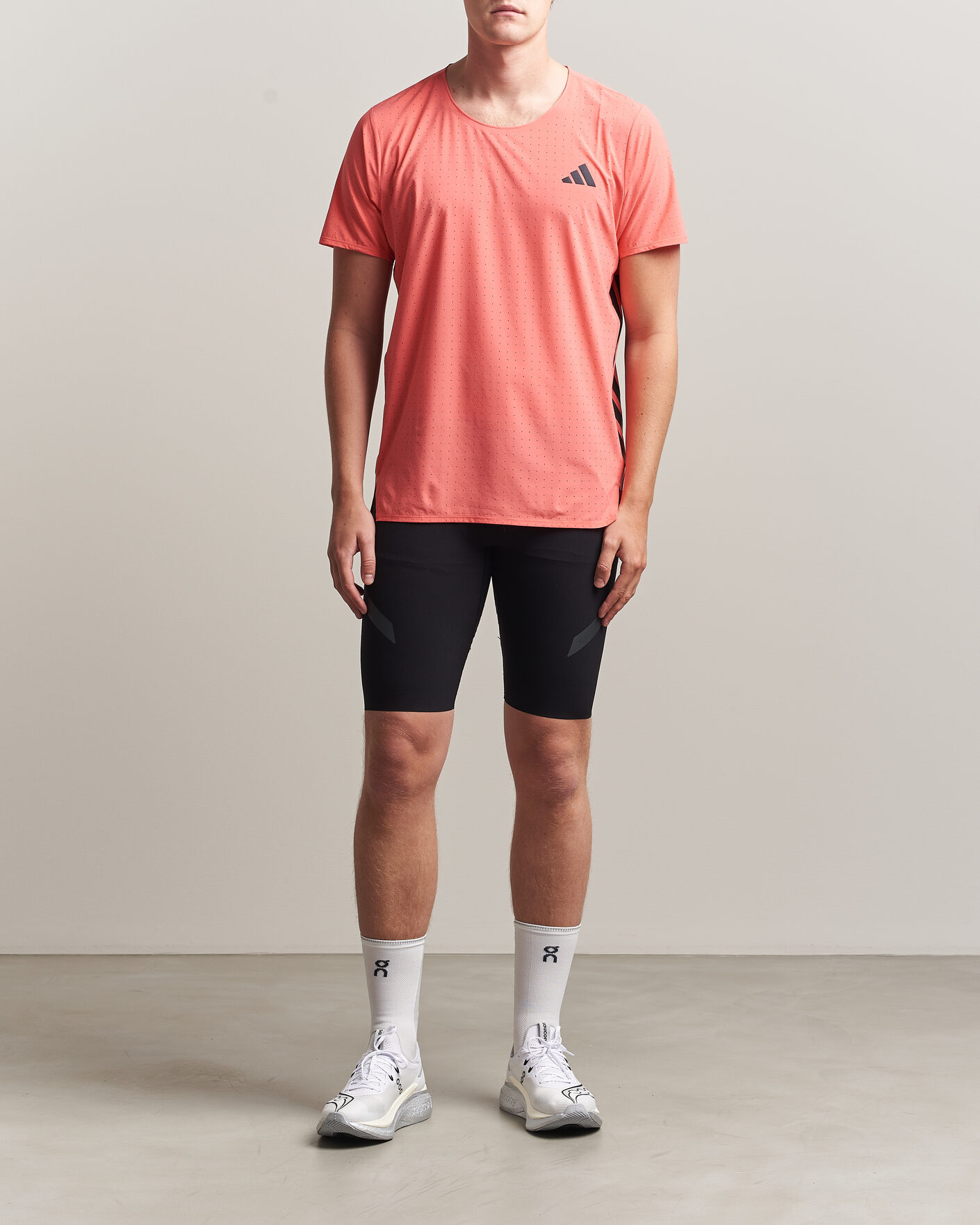 Herren | T-Shirts | adidas Performance | Adizero Running T-Shirt Red