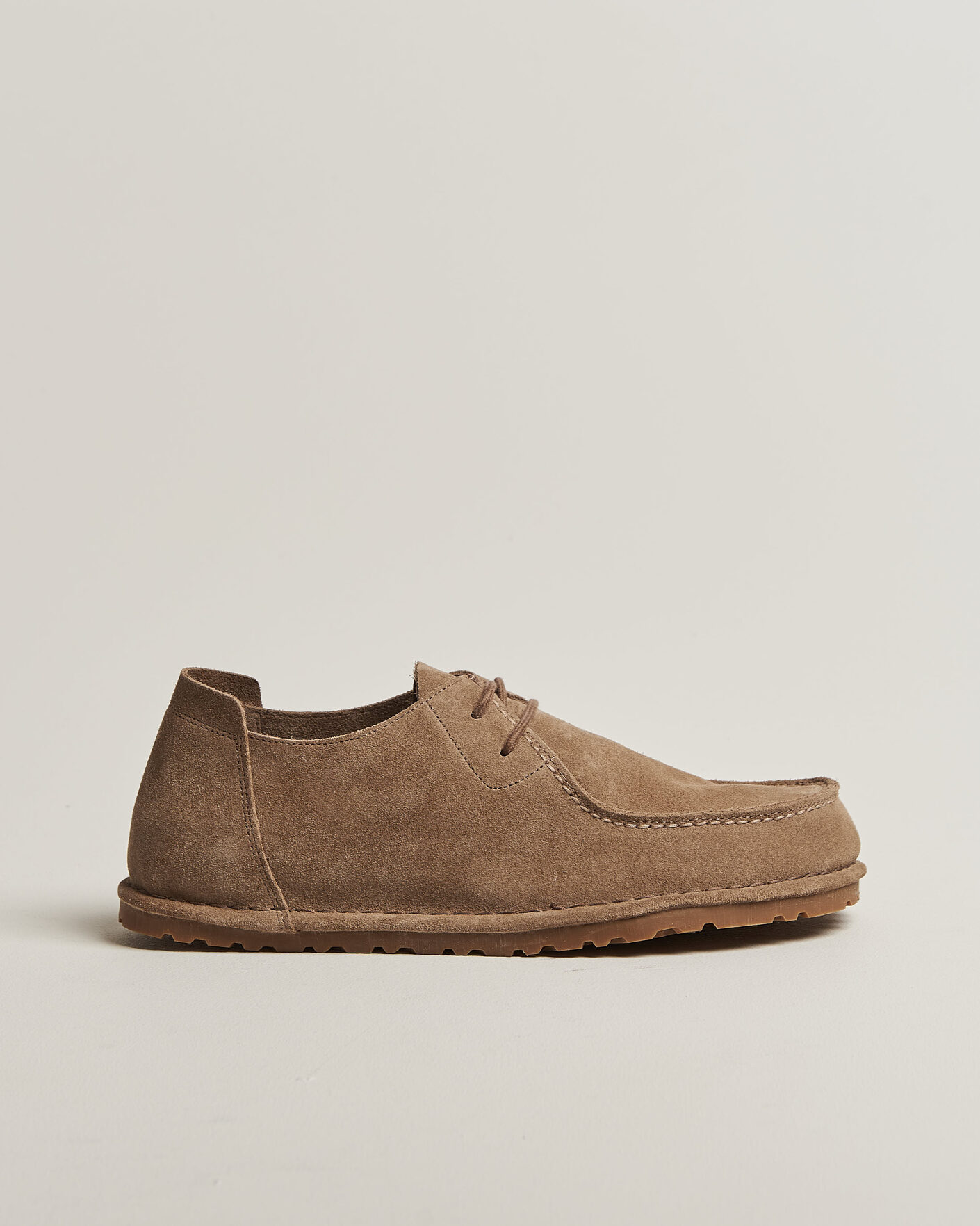 Herren | Neu im Onlineshop | BIRKENSTOCK | Utti Lace Loafer Gray Taupe Suede