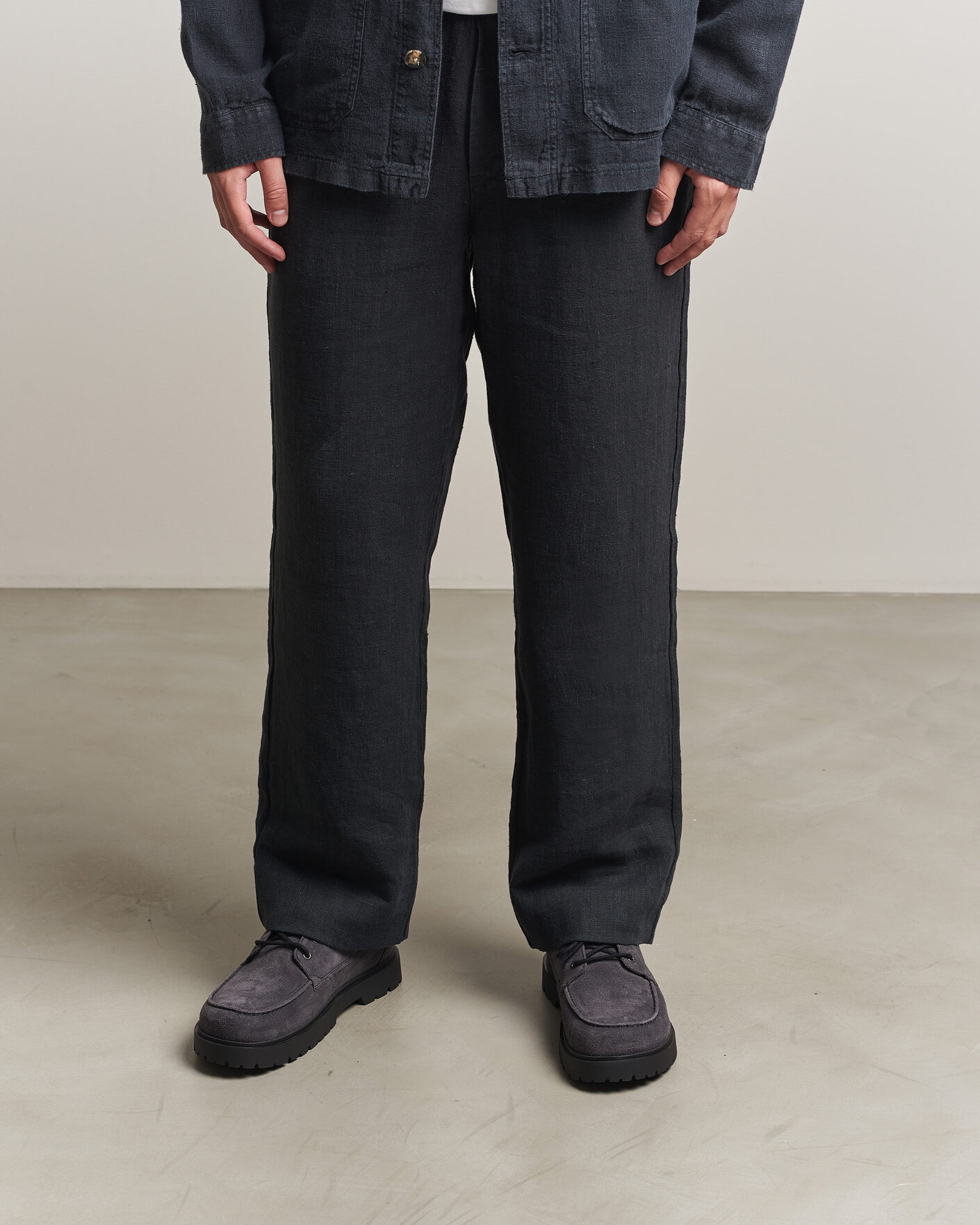 Herren | Derby | BIRKENSTOCK | Highwood Moc Lace Charcoal Suede