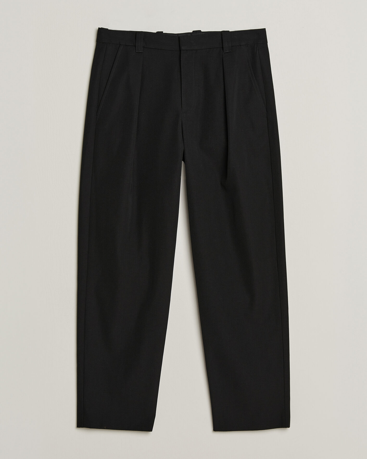 Herren | Hosen | A.P.C. | Renato Pleated Trousers Black