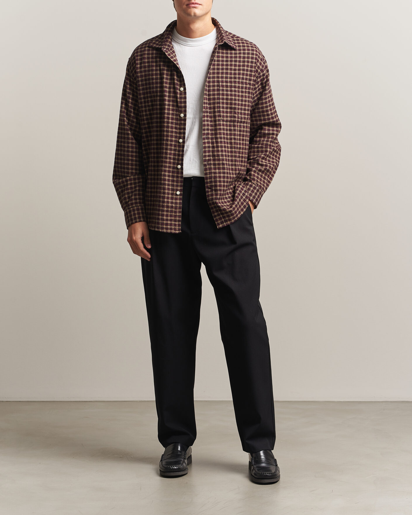Herren | Hosen | A.P.C. | Renato Pleated Trousers Black