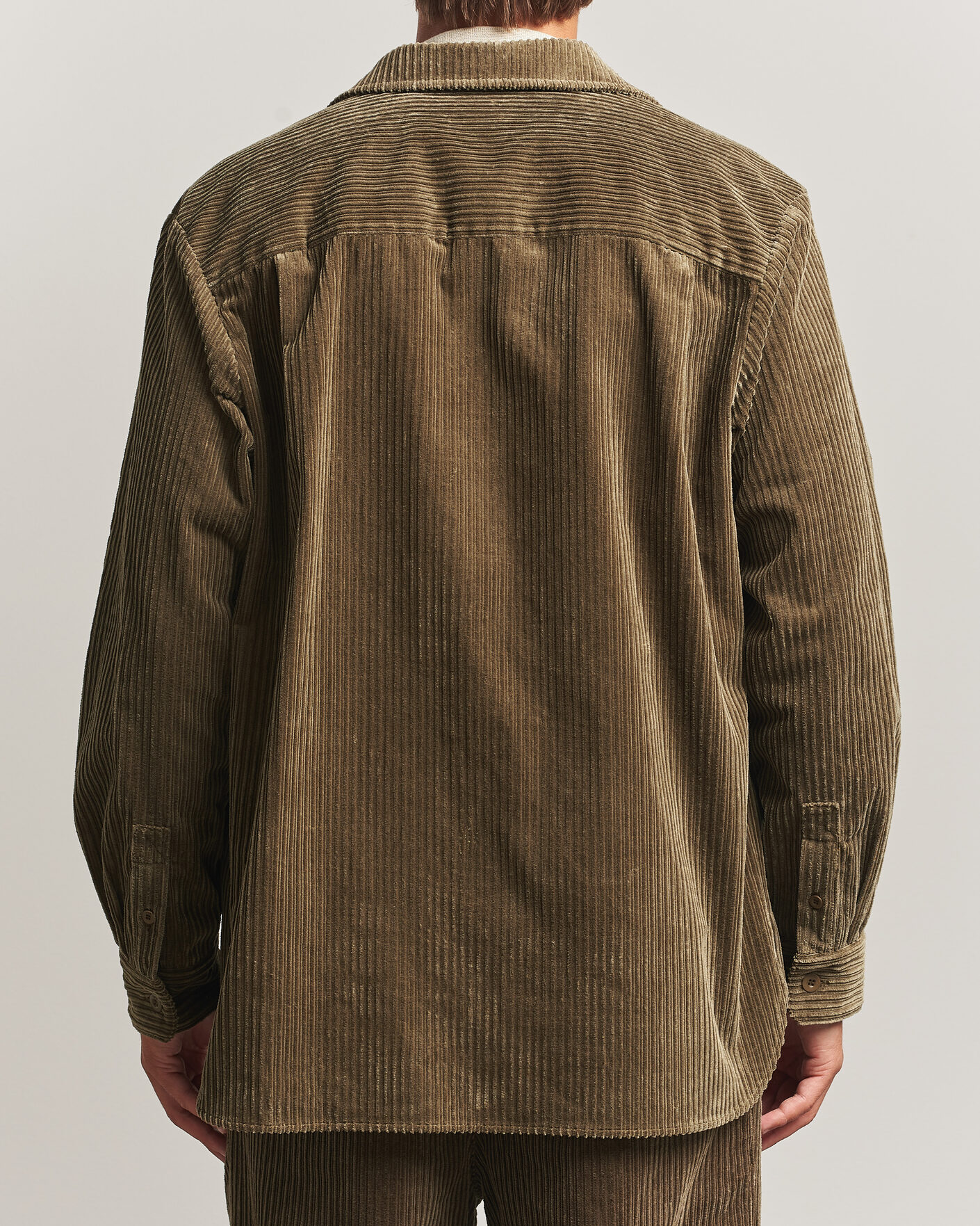 Herren | Hemden | A.P.C. | Mateo Corduroy Overshirt Taupe