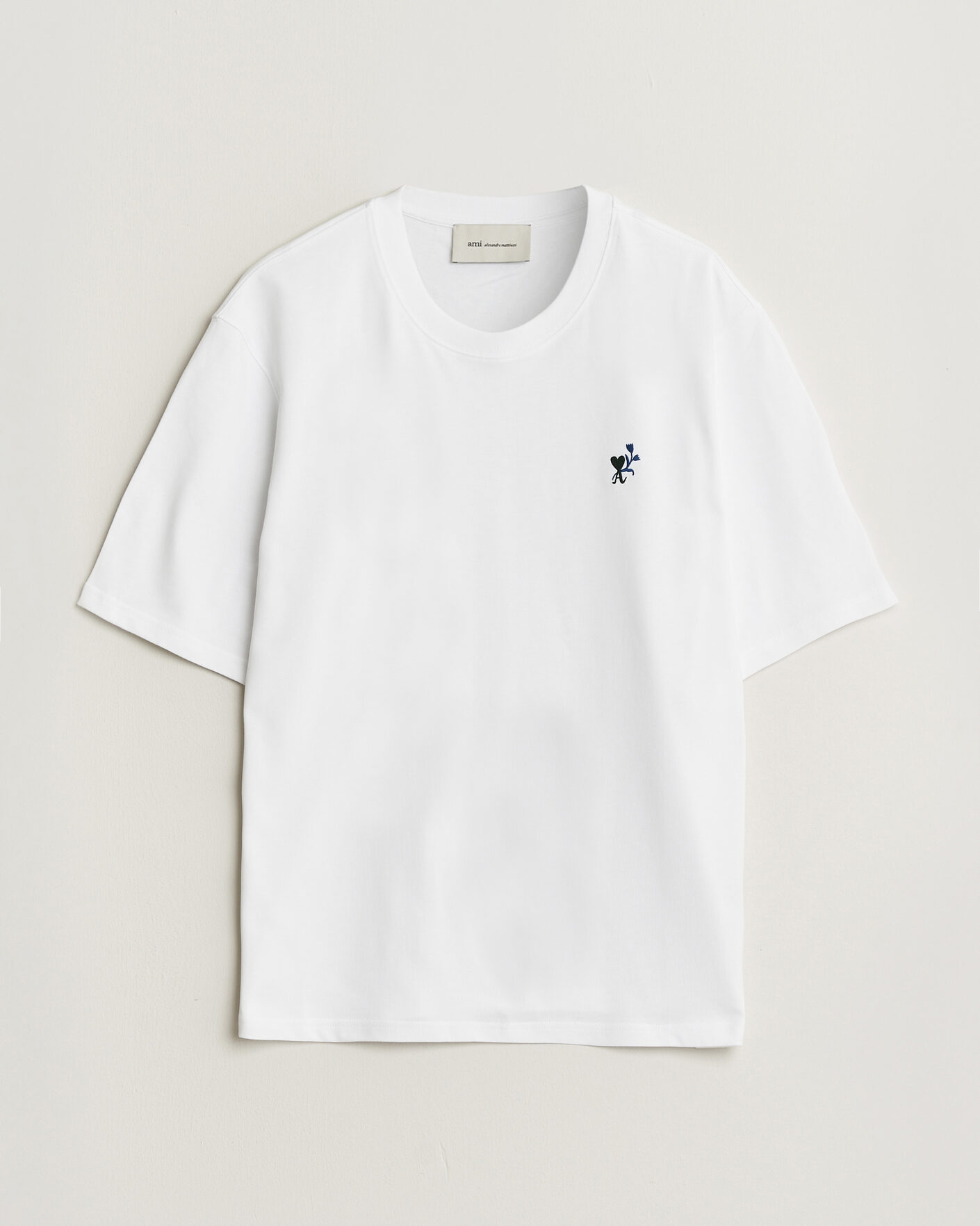 Herren | T-Shirts | AMI | Tulip Logo T-Shirt White