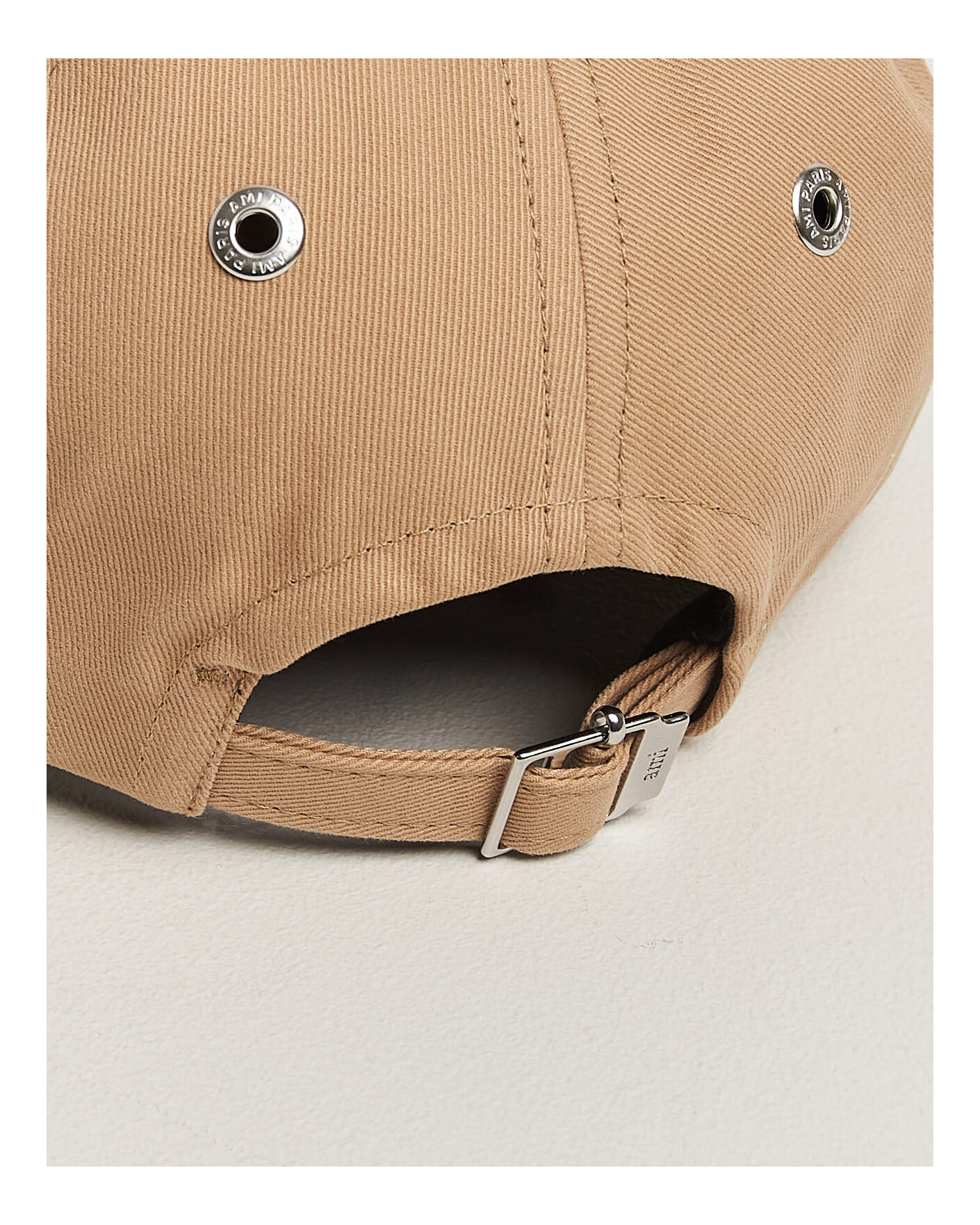 Herren | Hüte & Mützen | AMI | Contrasted Heart Logo Cap Beige Mastic