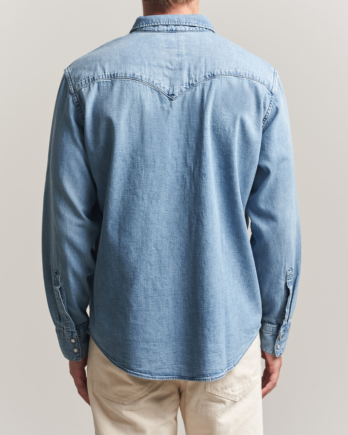 Herren | Hemden | Levi's | Barstow Western Standard Shirt Blue Sky Mountain Light