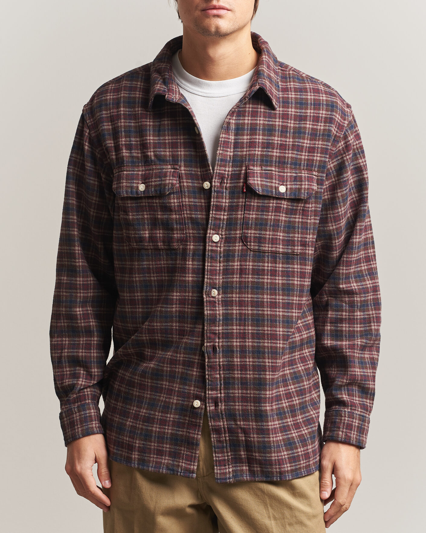 Herren | Hemden | Levi's | Jackson Worker Shirt Vineyard Wine