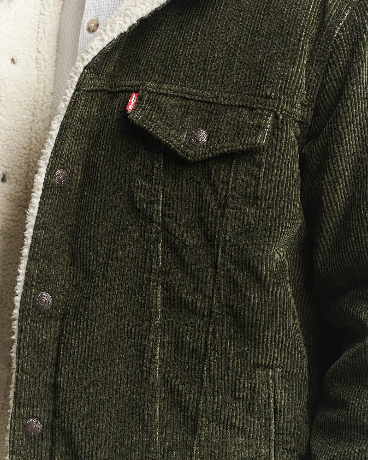 Herren | Jacken | Levi's | Type 3 Sherpa Trucker Rosin