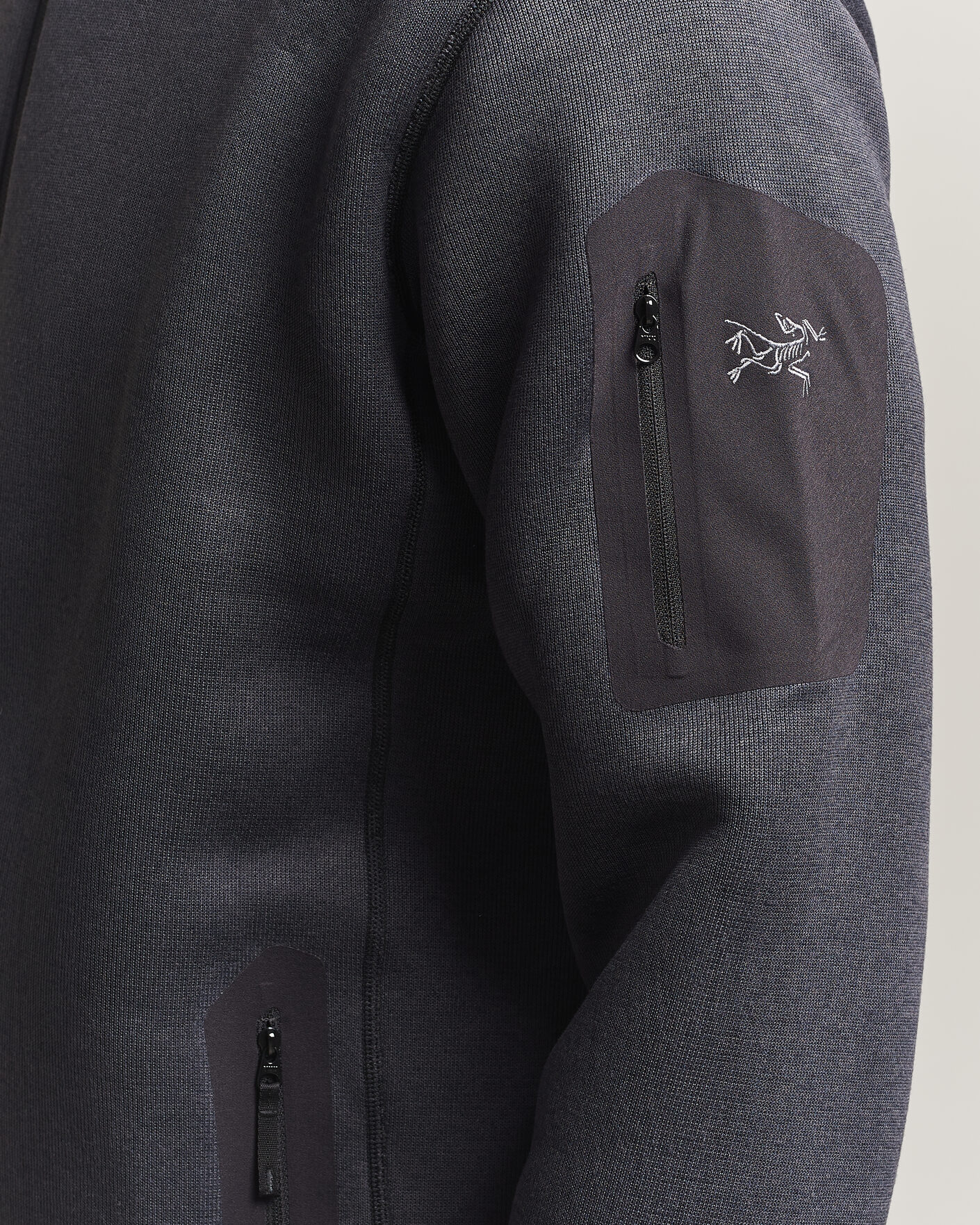 Herren | Pullover | Arc'teryx | Covert Full Zip Black Heather