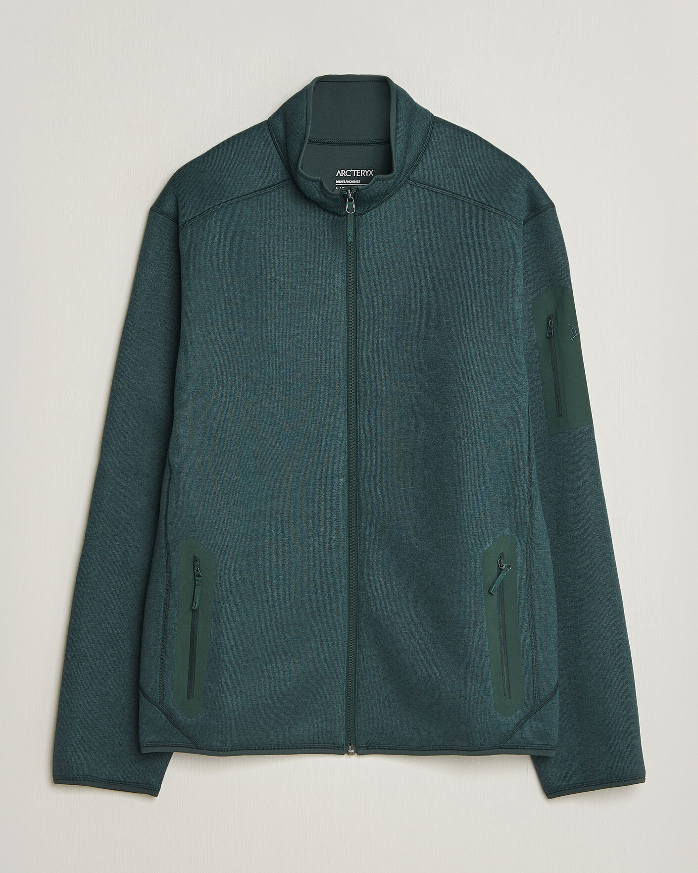 Herren | Pullover | Arc'teryx | Covert Full Zip Dark Jade Heather