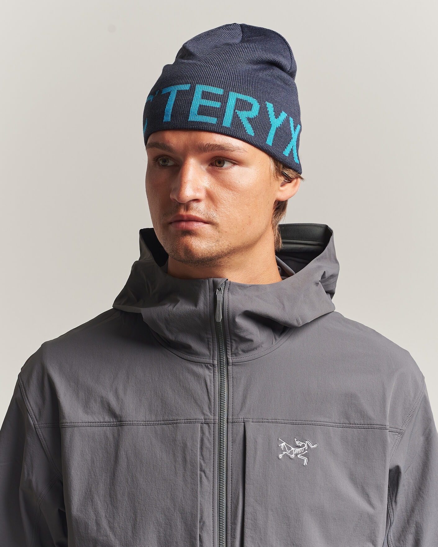 Herren | Mützen | Arc'teryx | Word Head Beanie Black Sapphire/Aqua