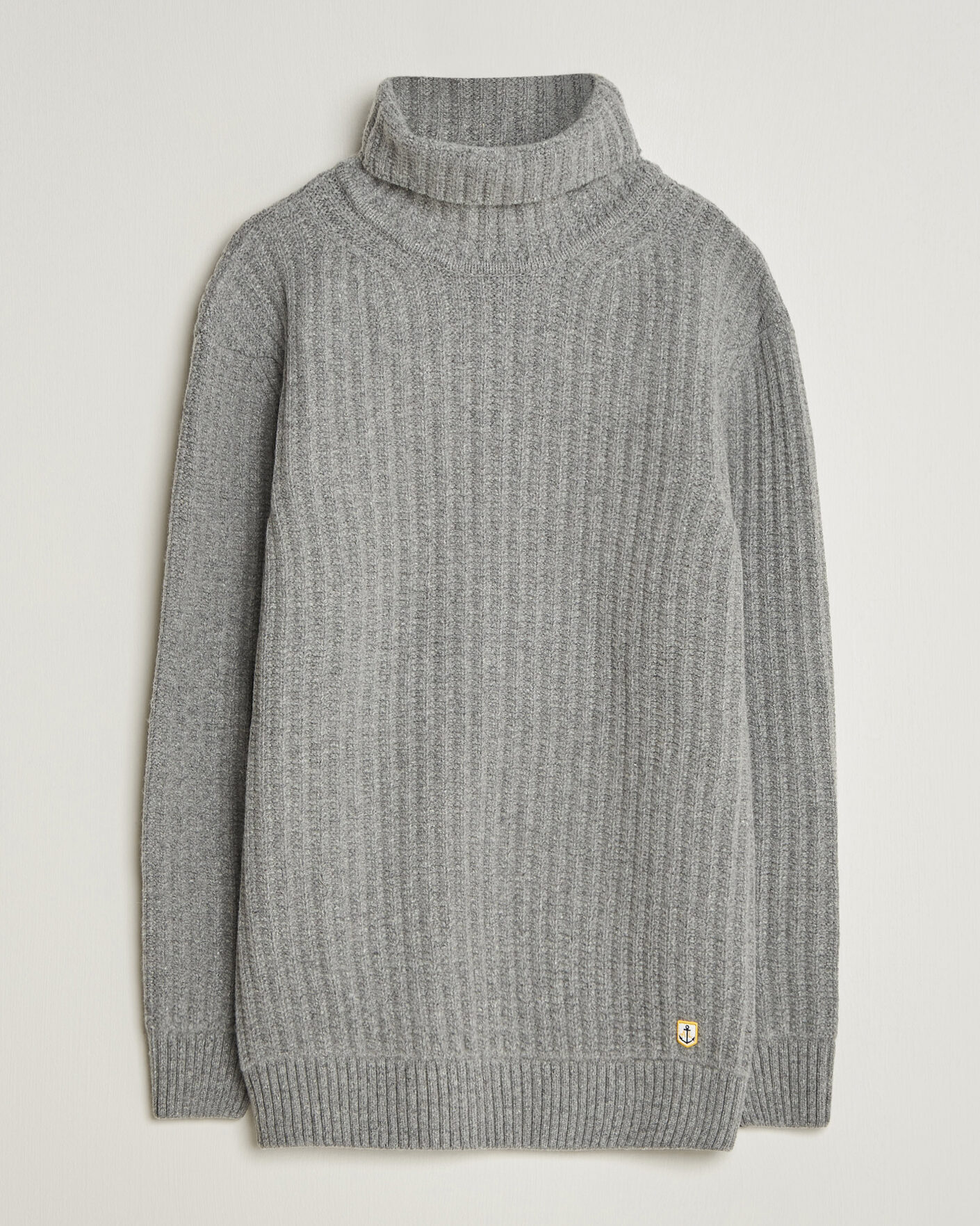 Herren | Pullover | Armor-lux | Wool Knitted Rollneck Slate