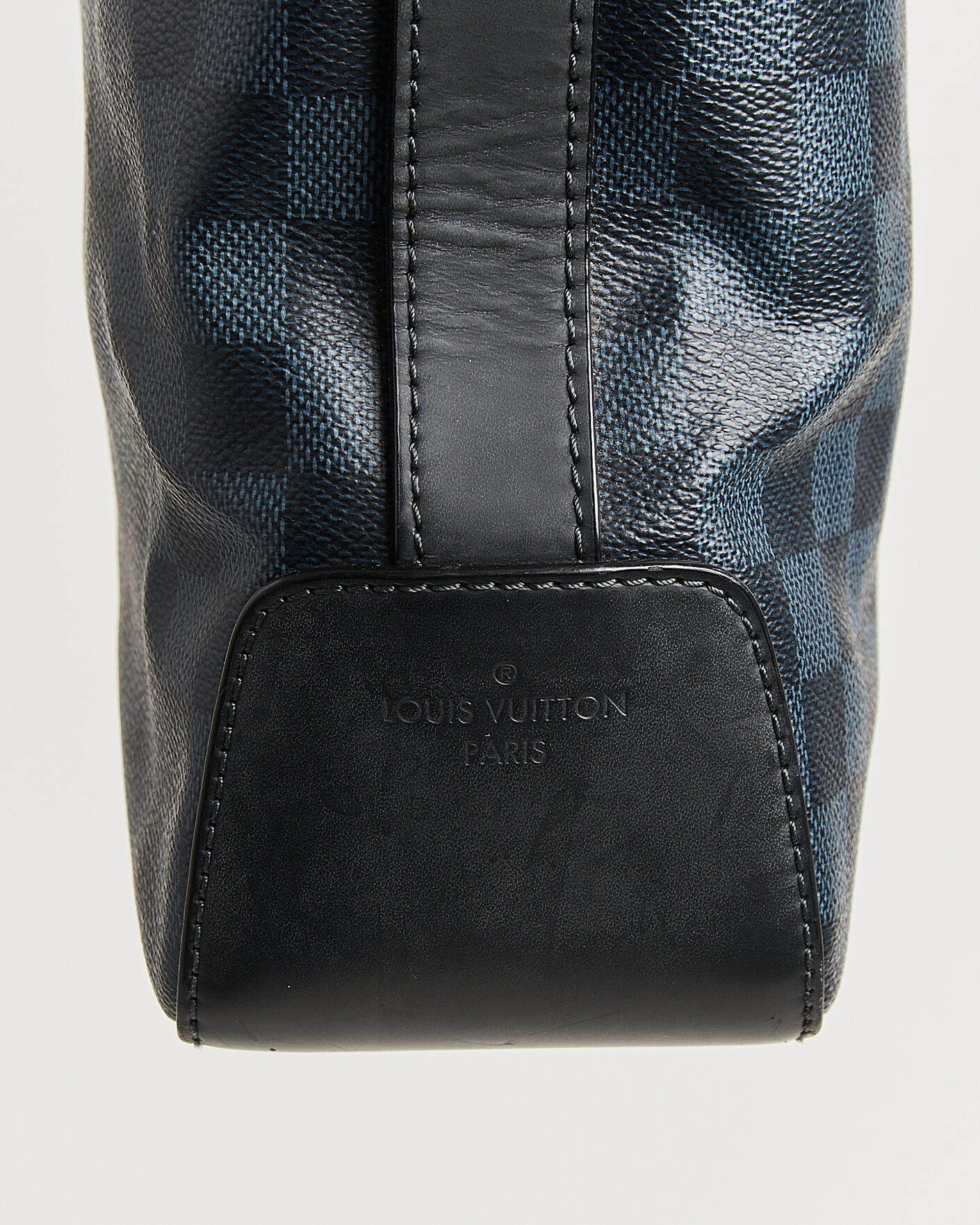 Herren | Pre-Owned & Vintage Bags | Louis Vuitton Pre-Owned | Greenwich Tote Bag Damier Cobalt