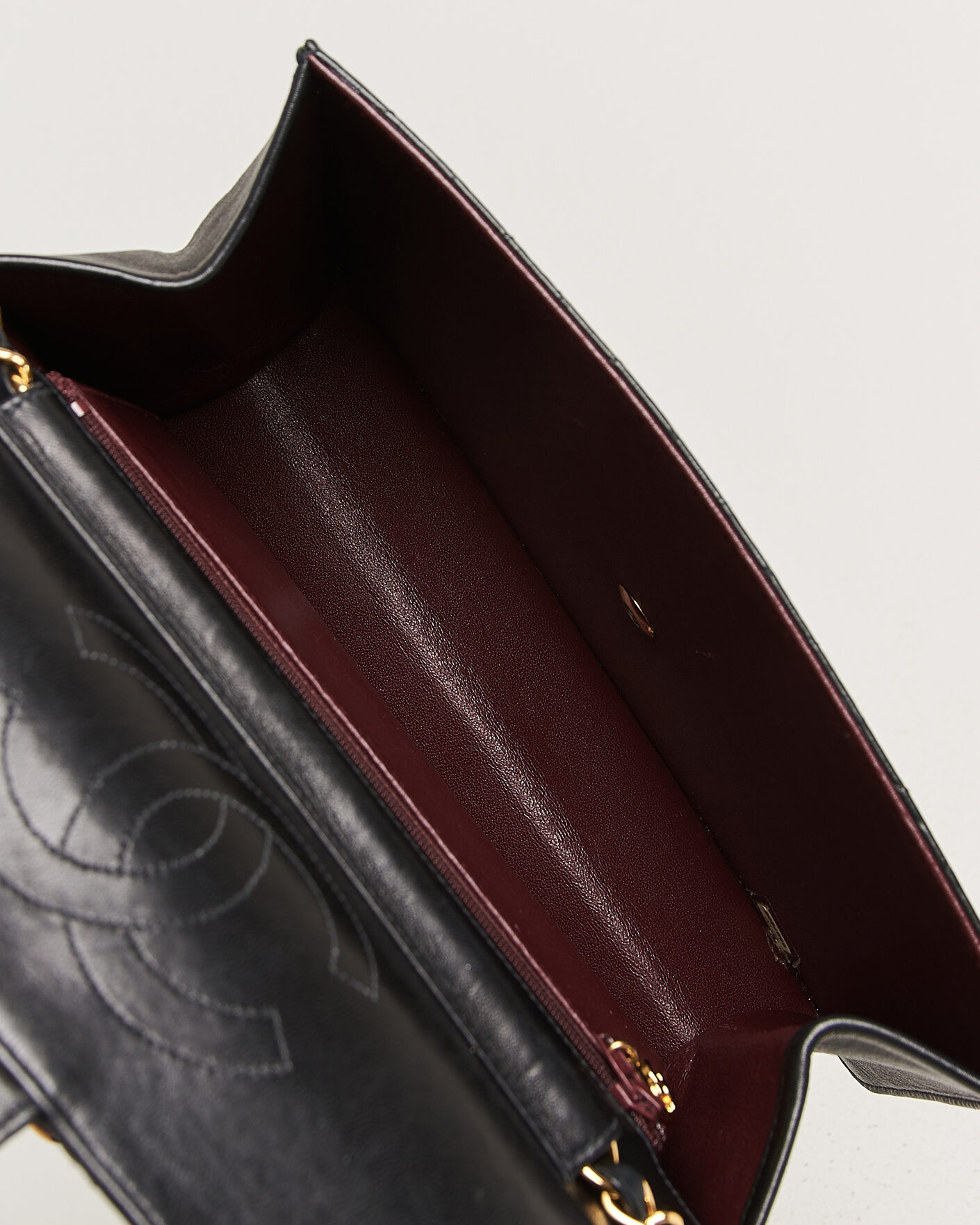 Herren | Pre-Owned & Vintage Bags | Chanel Pre-Owned | Single Flap Bag Black