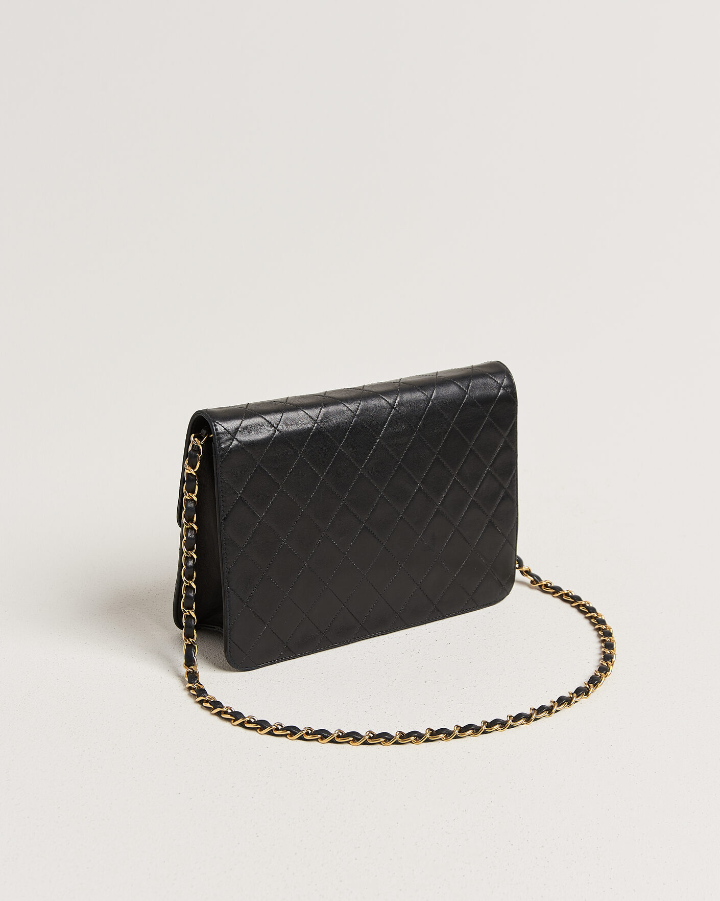 Herren | Pre-Owned & Vintage Bags | Chanel Pre-Owned | Single Flap Bag Black