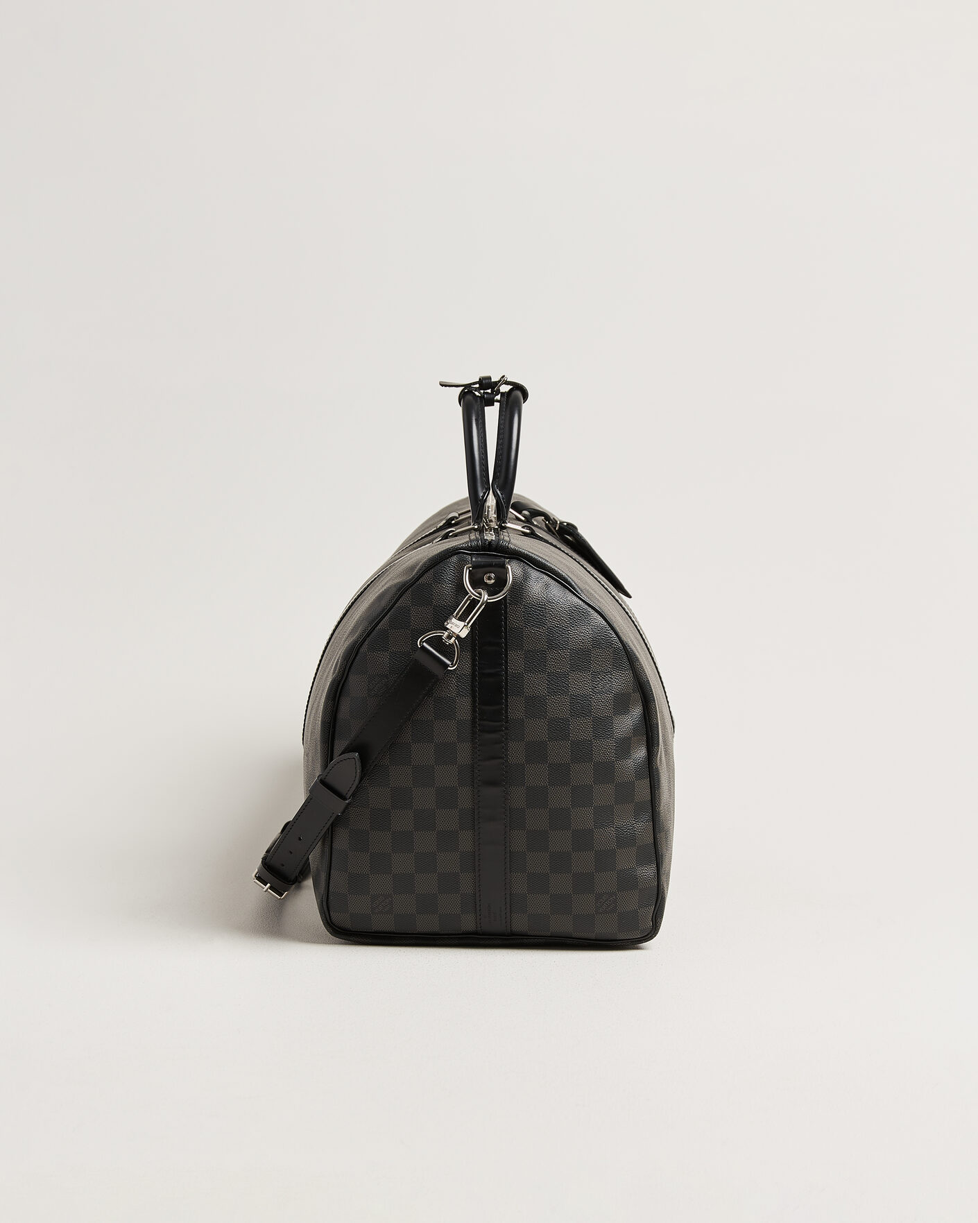 Herren | Pre-Owned & Vintage Bags | Louis Vuitton Pre-Owned | Keepall Bandouliére 55 Damier Graphite