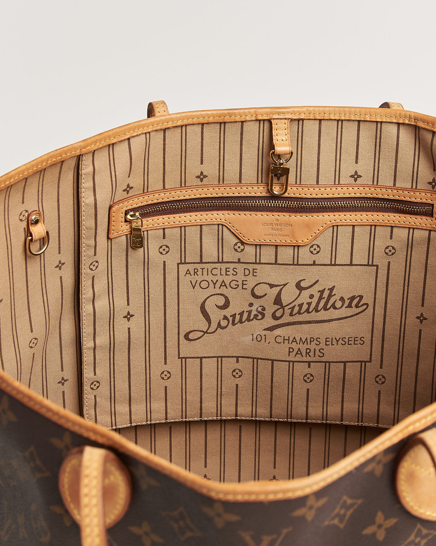 Herren | Pre-Owned & Vintage Bags | Louis Vuitton Pre-Owned | Neverfull GM Monogram