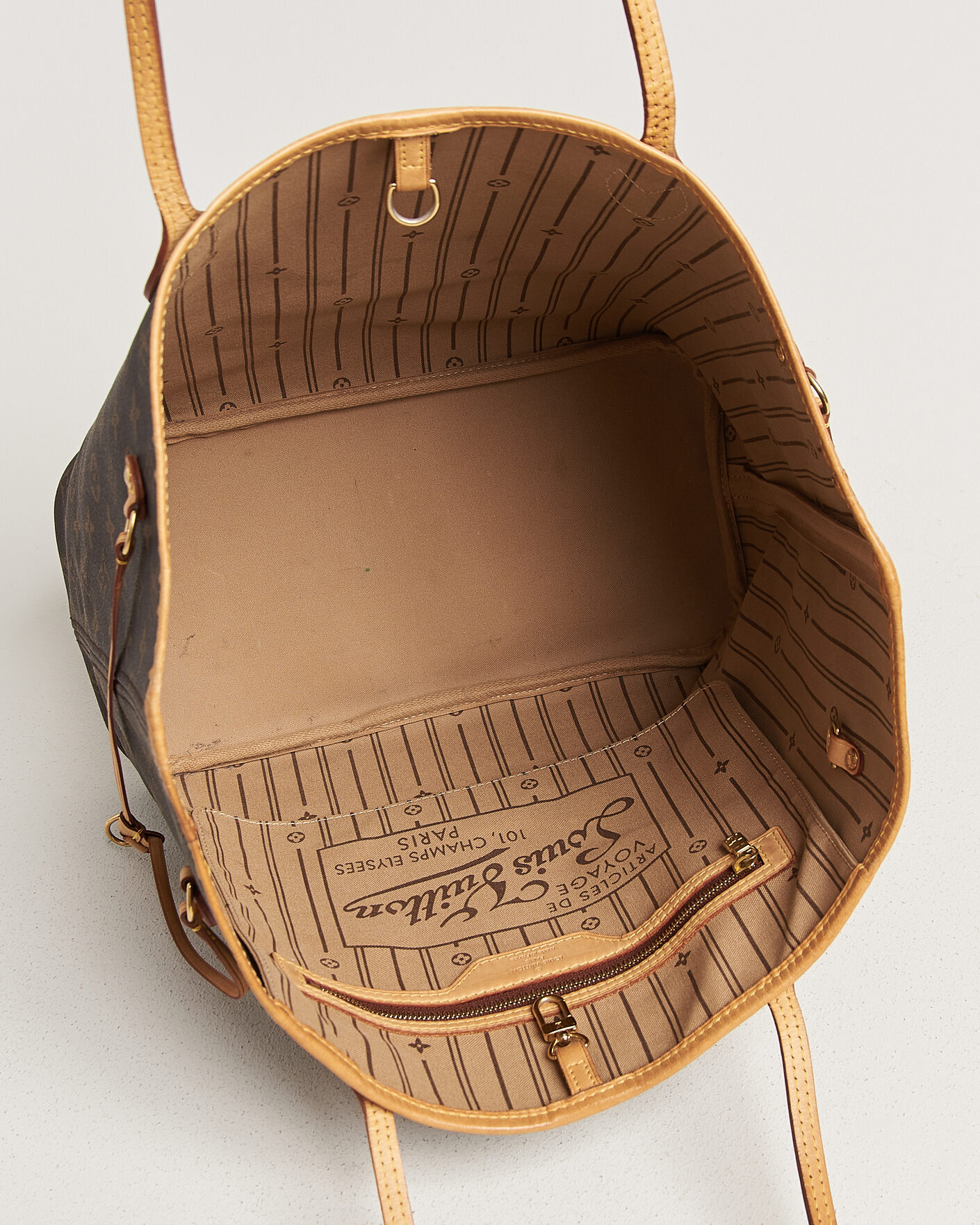Herren | Pre-Owned & Vintage Bags | Louis Vuitton Pre-Owned | Neverfull MM Monogram