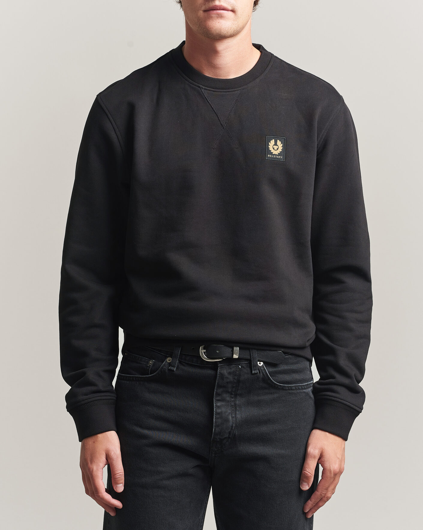 Herren | Pullover | Belstaff | Signature Crew Neck Sweatshirt Black