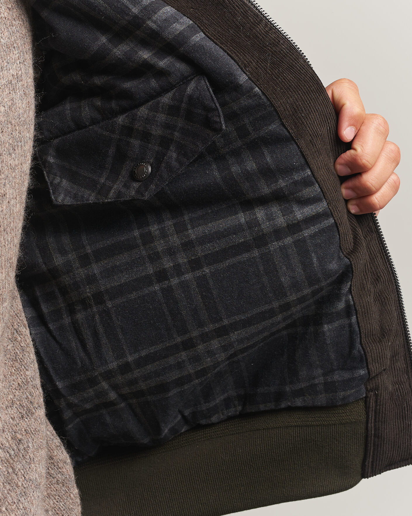 Herren | Jacken | Belstaff | Mount Wax Bomber Jacket Faded Olive